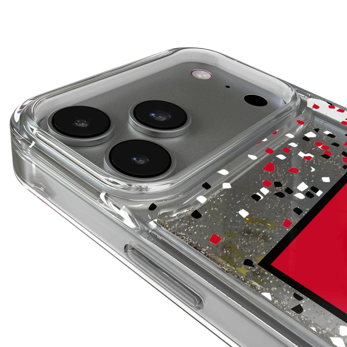 Texas Tech Red Raiders Confetti iPhone Glitter Phone Case for Apple iPhone - Detail#Device_iPhone 17 Pro Max