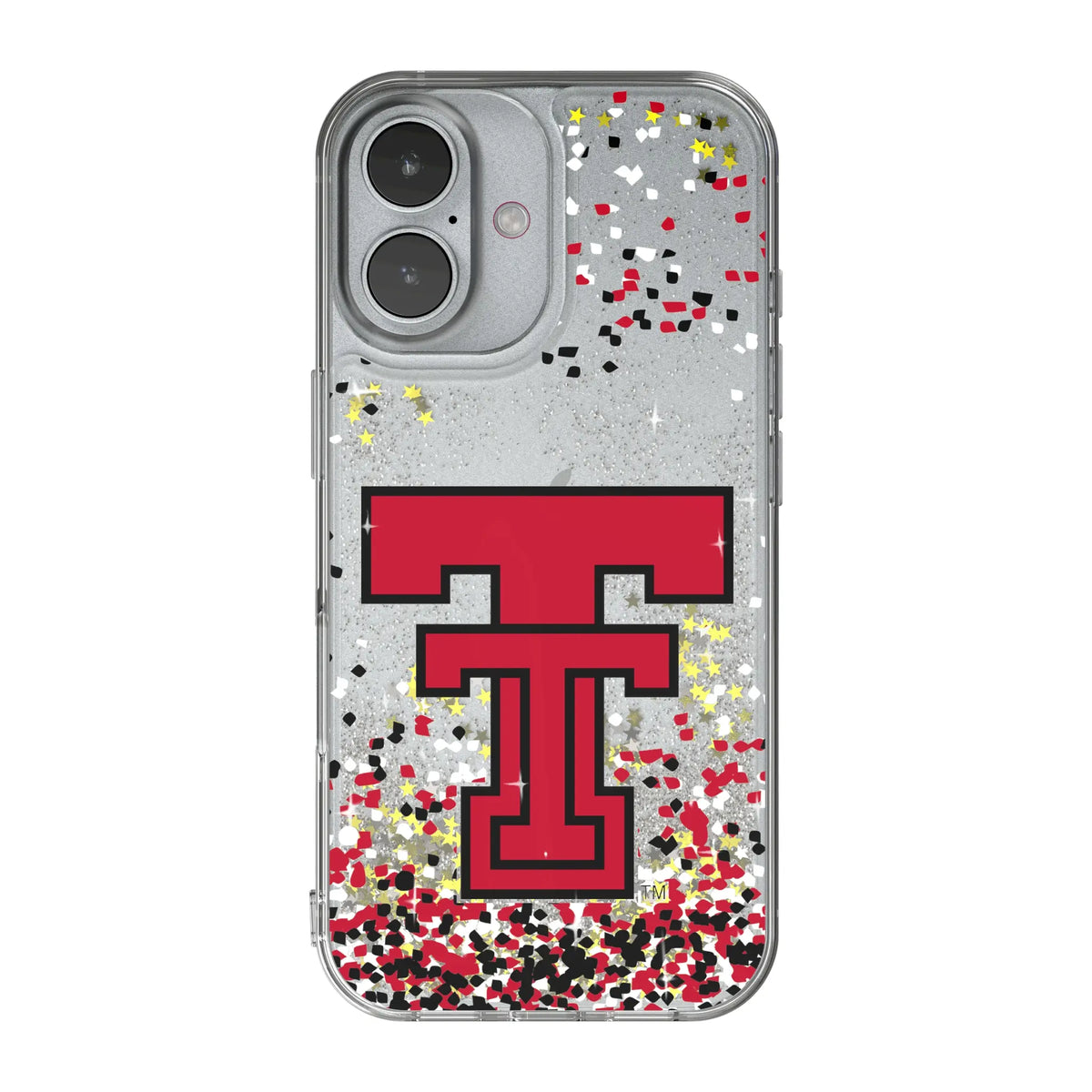 Texas Tech Red Raiders Confetti iPhone Glitter Phone Case for Apple iPhone#Device_iPhone 17
