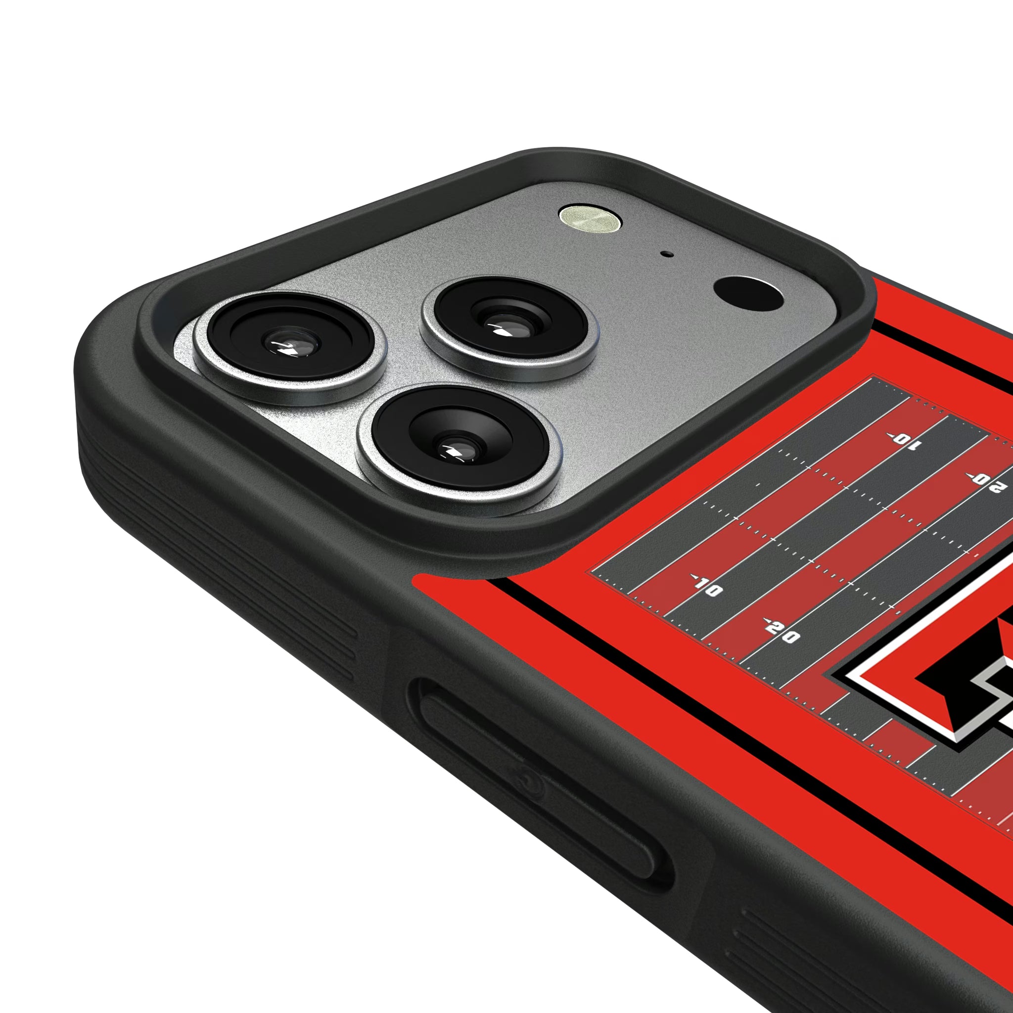 Texas Tech Red Raiders Field iPhone Bump Phone Case for Apple iPhone - Detail#Device_iPhone 17 Pro