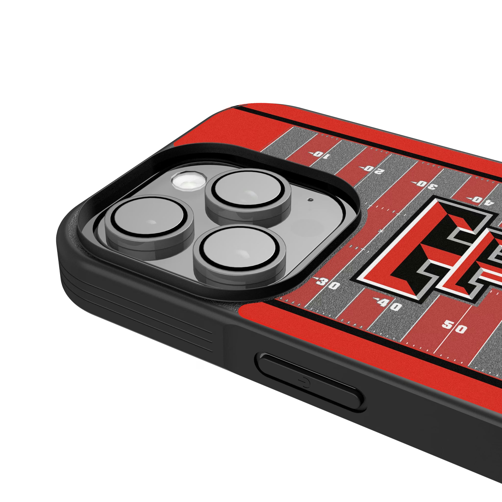 Texas Tech Red Raiders Field iPhone Bump Phone Case for Apple iPhone - Detail