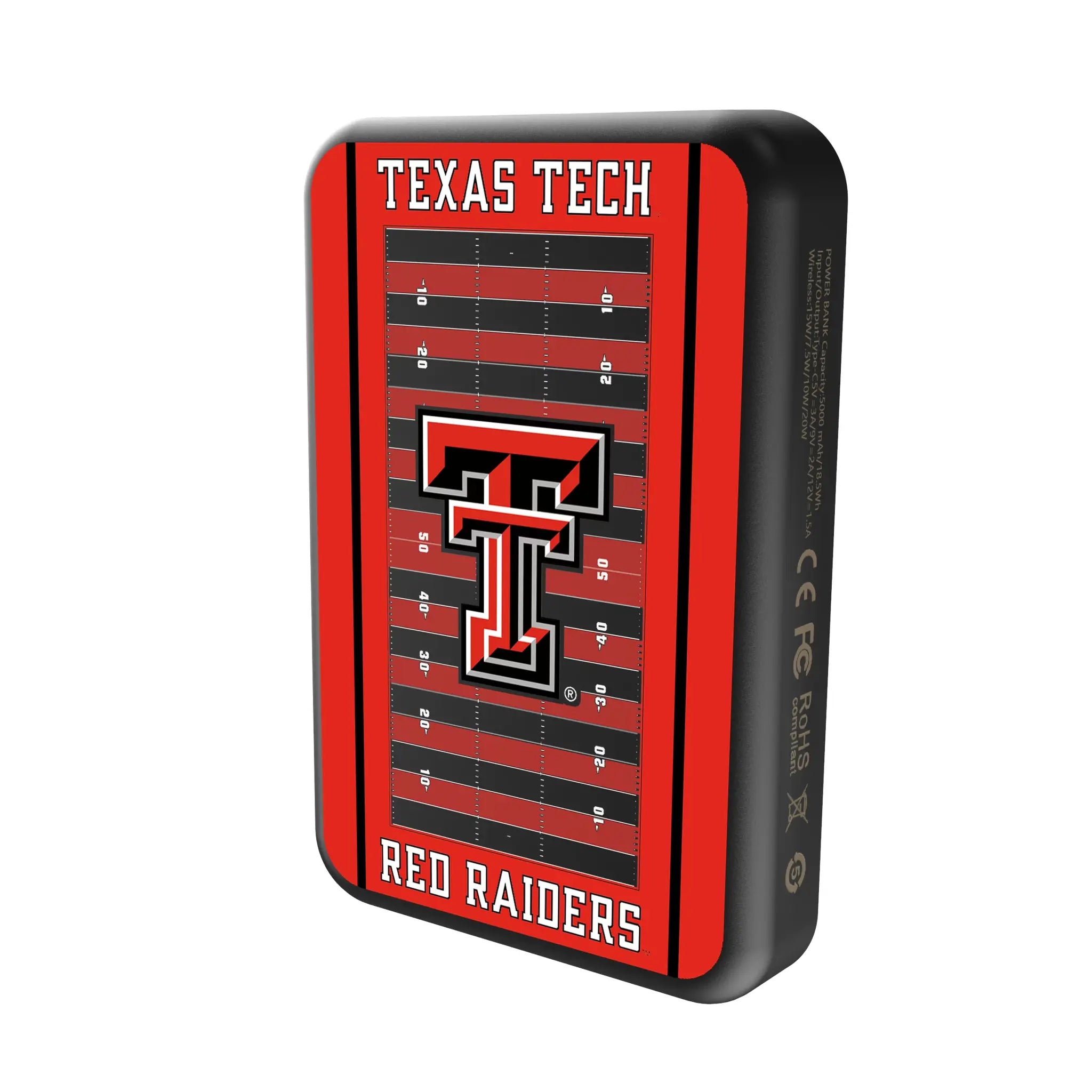 Texas Tech Red Raiders Field Wireless Mag Power Bank