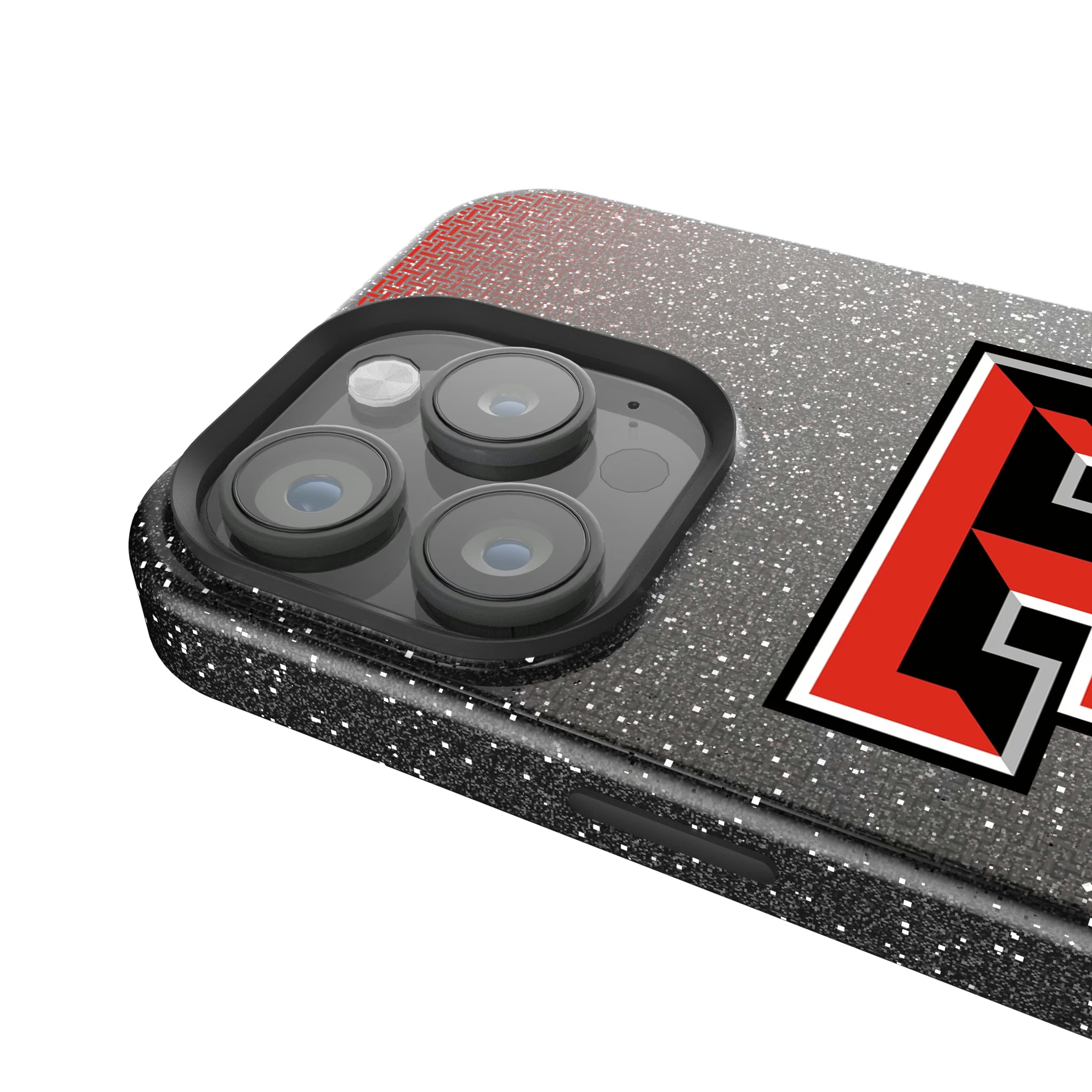 Texas Tech Red Raiders Linen iPhone Bling Phone Case for Apple iPhone - Detail
