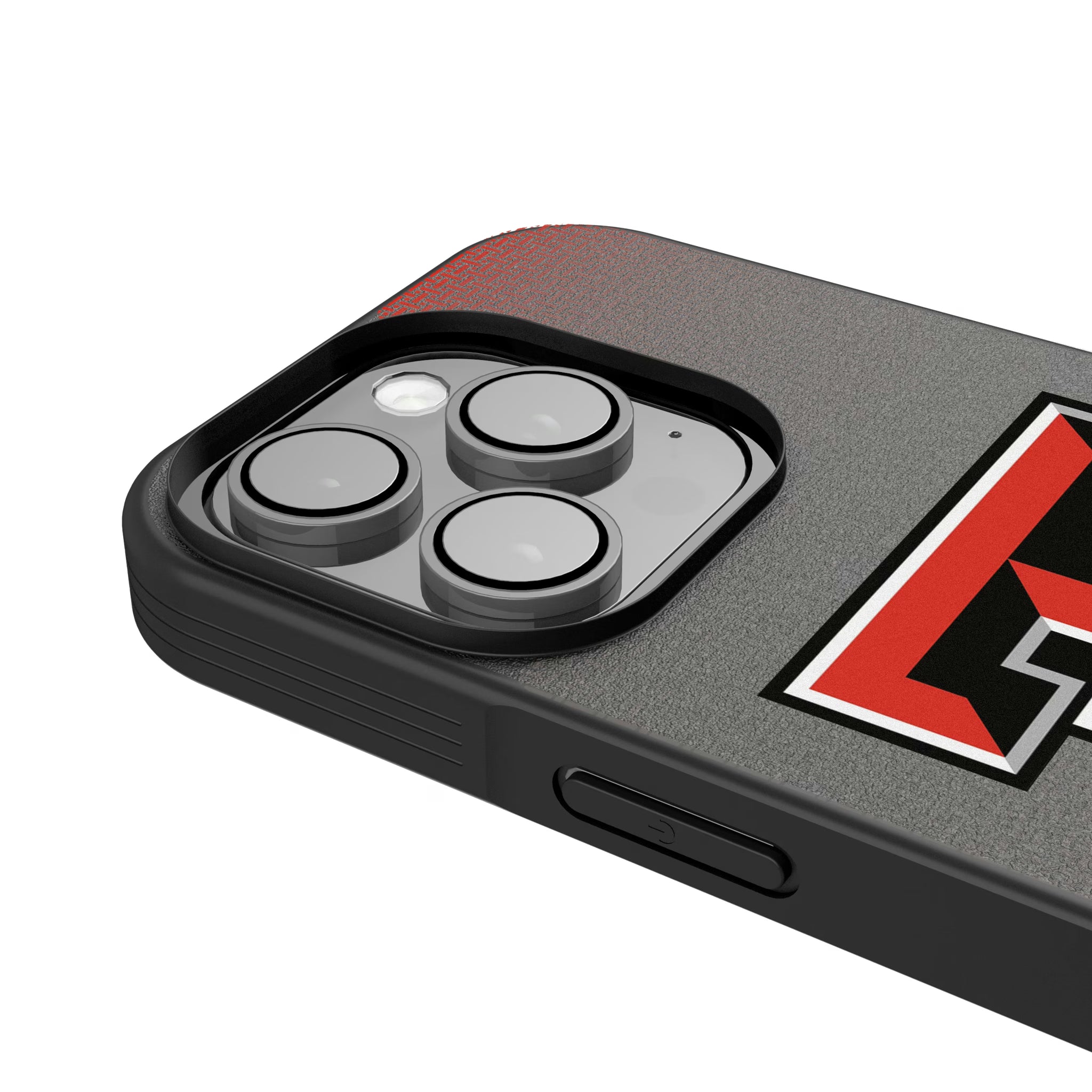 Texas Tech Red Raiders Linen iPhone Bump Phone Case for Apple iPhone - Detail