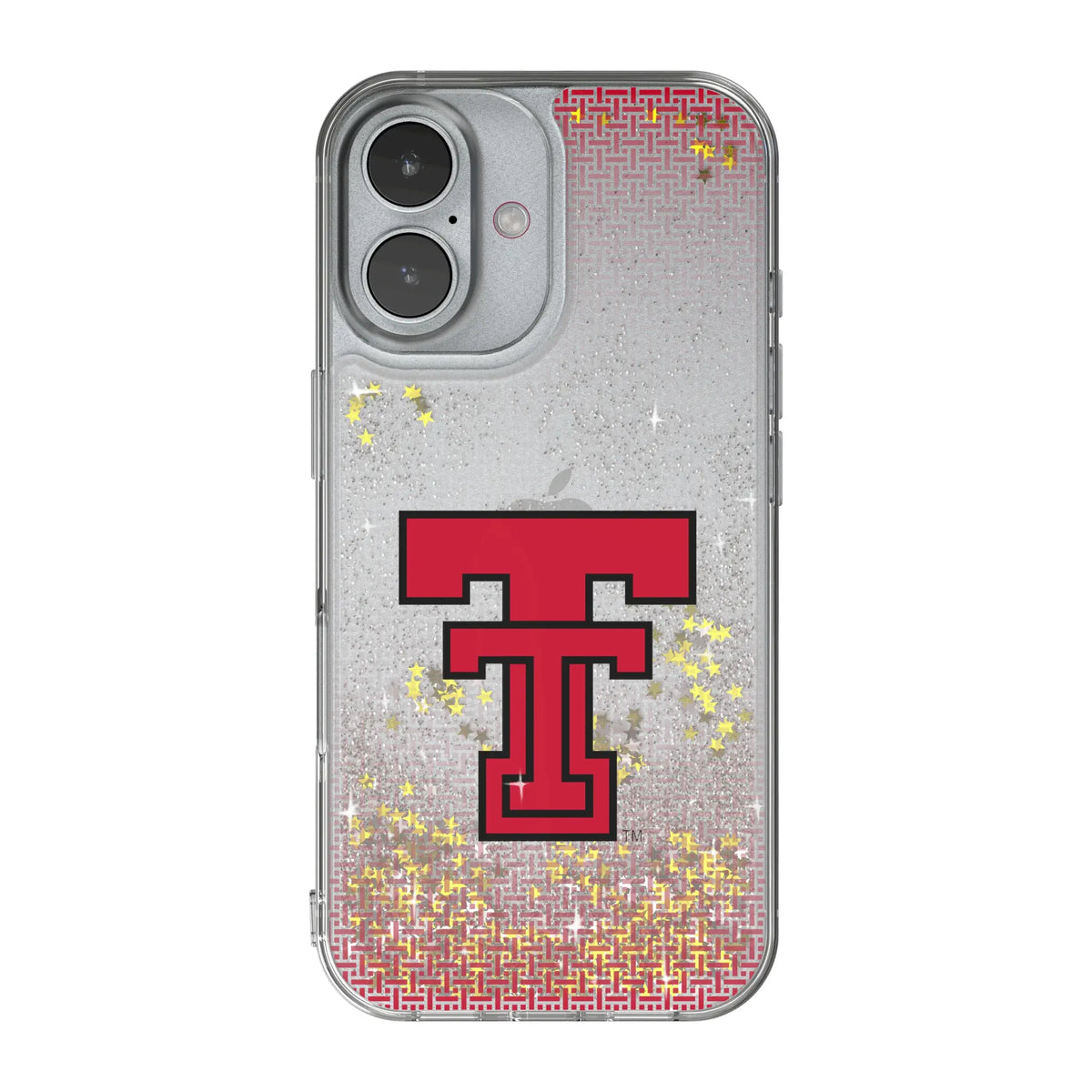 Texas Tech Red Raiders Linen iPhone Glitter Phone Case for Apple iPhone#Device_iPhone 17