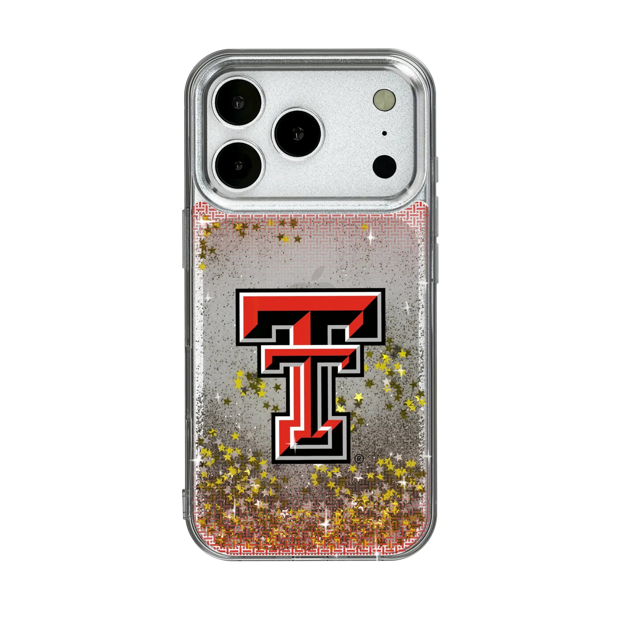 Texas Tech Red Raiders Linen iPhone Glitter Phone Case for Apple iPhone