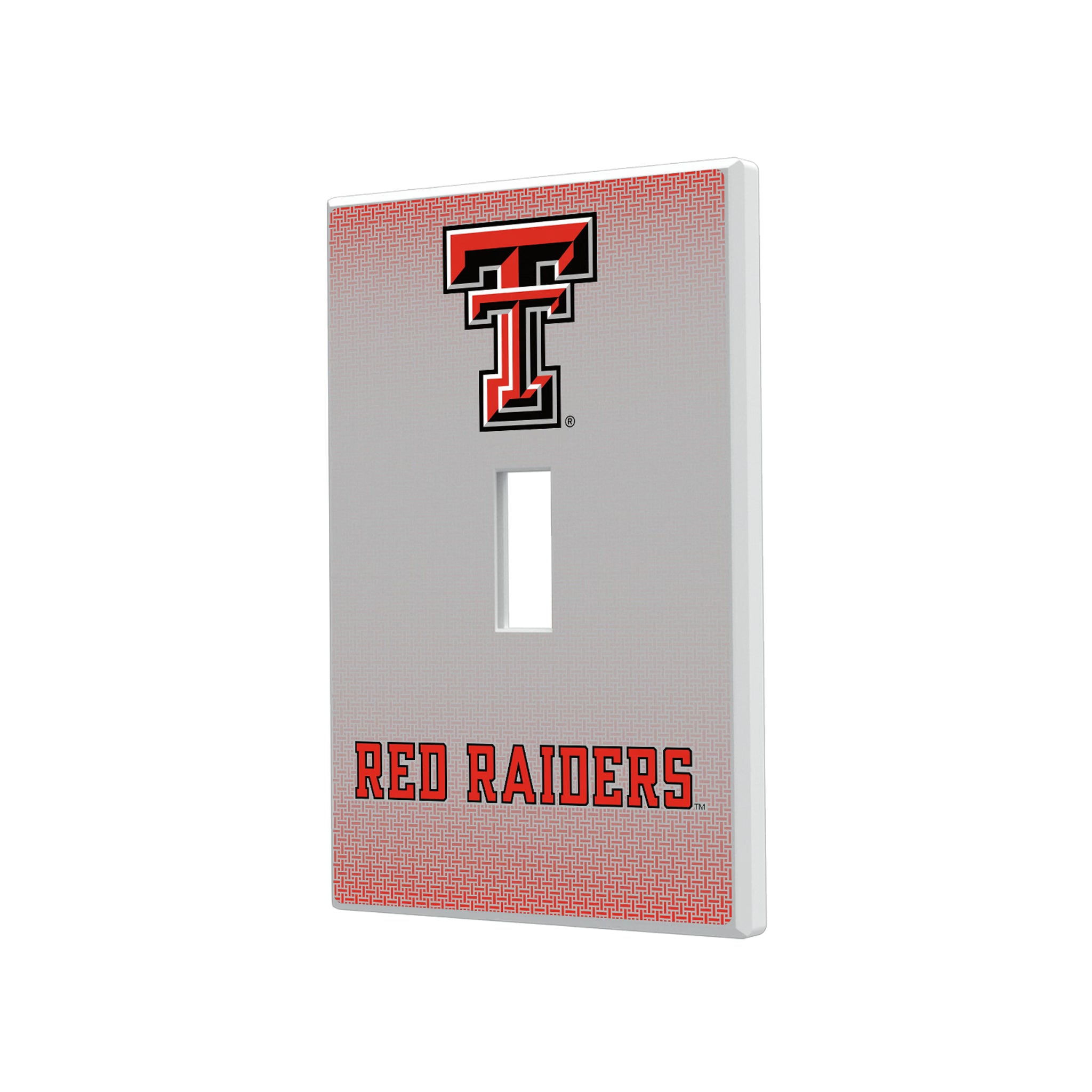 Texas Tech Red Raiders Linen Hidden-Screw Light Switch Plate#Style_Single Toggle
