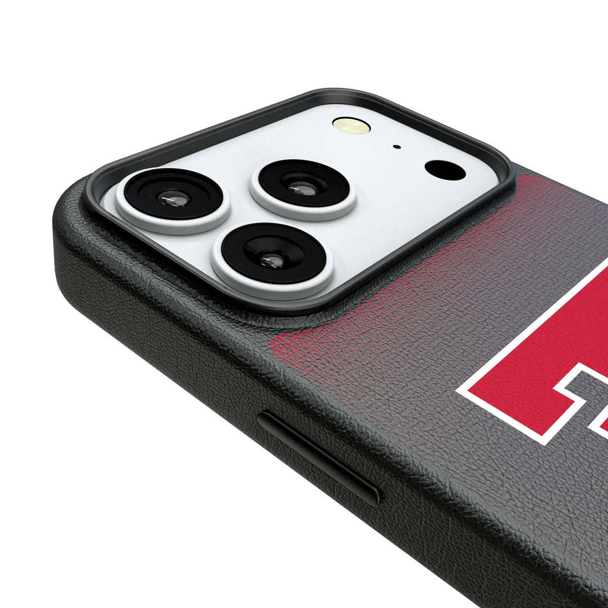 Texas Tech Red Raiders Linen iPhone MagSafe Compatible Phone Case for Apple iPhone - Detail#Device_iPhone 18 Pro