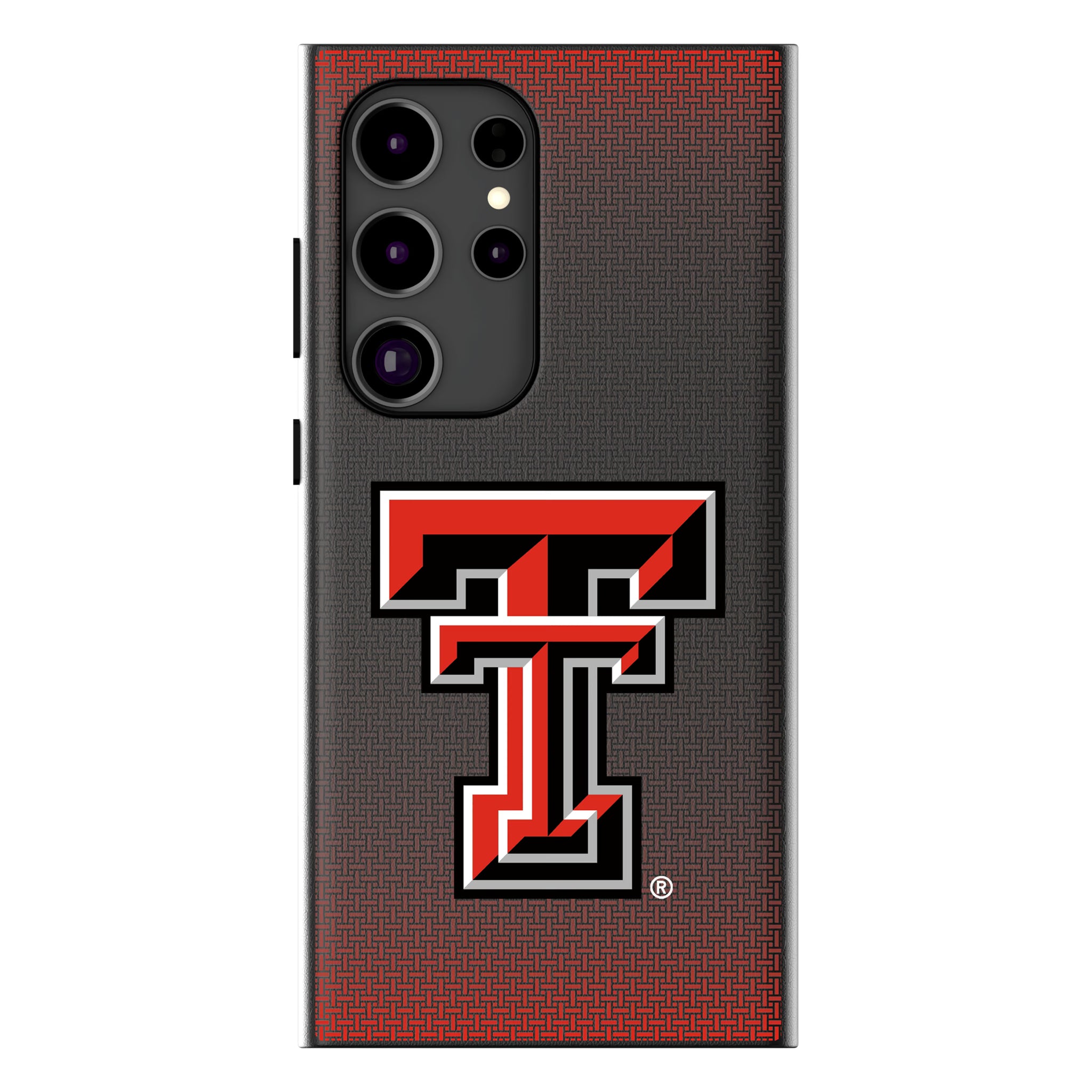 Texas Tech Red Raiders Linen Galaxy MagSafe Compatible Phone Case for Samsung Galaxy