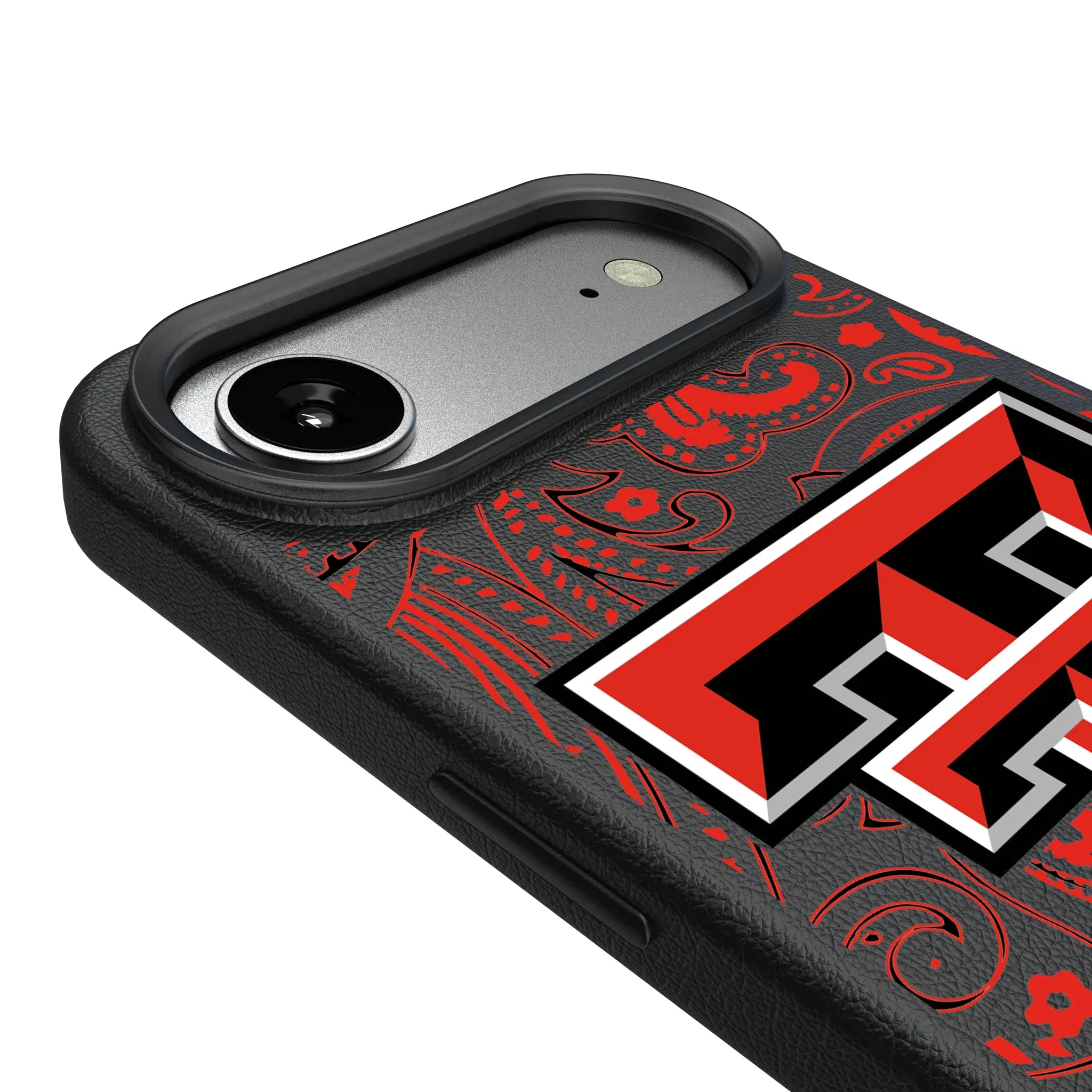 Texas Tech Red Raiders Paisley iPhone MagSafe Compatible Phone Case for Apple iPhone - Detail#Device_iPhone Air