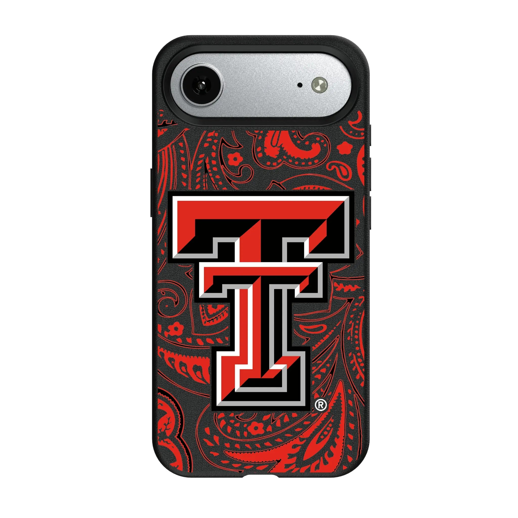 Texas Tech Red Raiders Paisley iPhone MagSafe Compatible Phone Case for Apple iPhone#Device_iPhone Air