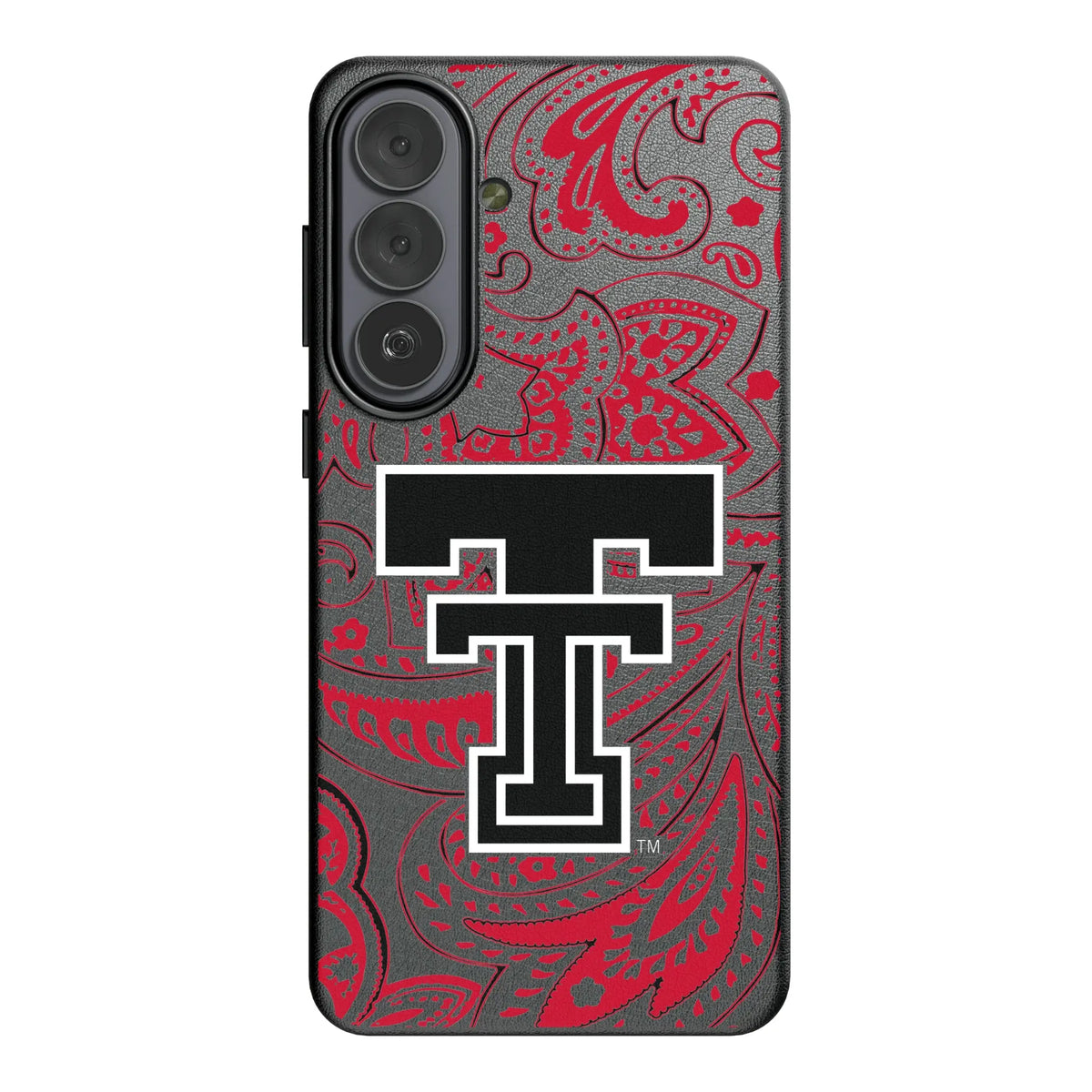 Texas Tech Red Raiders Paisley Galaxy MagSafe Compatible Phone Case for Samsung Galaxy#Device_Galaxy S26 Plus