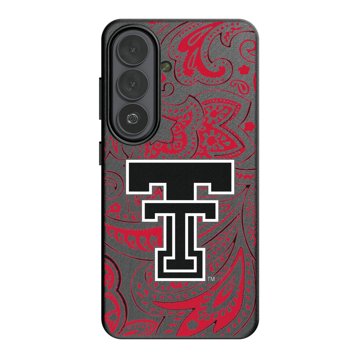 Texas Tech Red Raiders Paisley Galaxy MagSafe Compatible Phone Case for Samsung Galaxy#Device_Galaxy S26