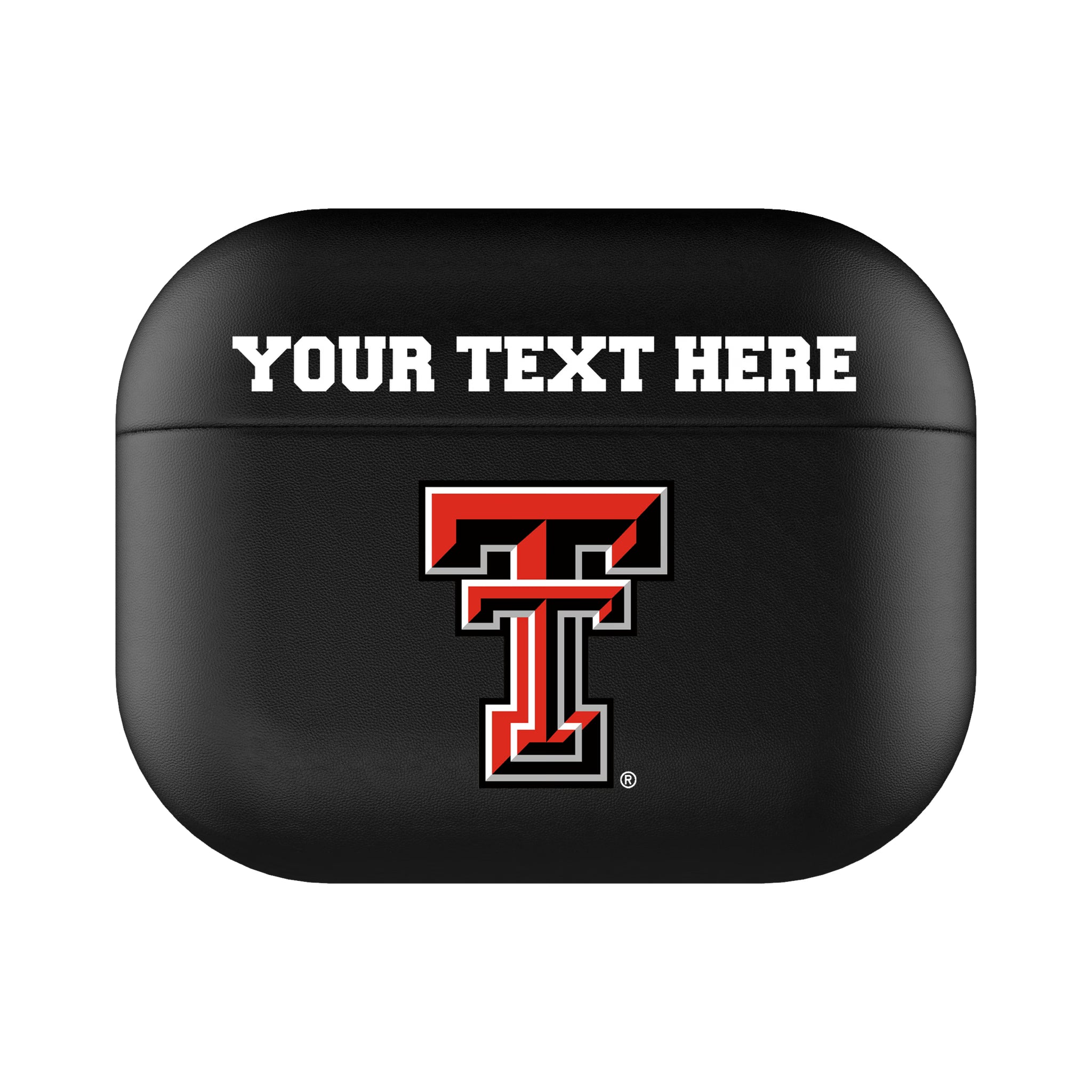 Texas Tech Red Raiders Personalized Insignia AirPods AirPod Case Cover#Device_AirPods Pro 3