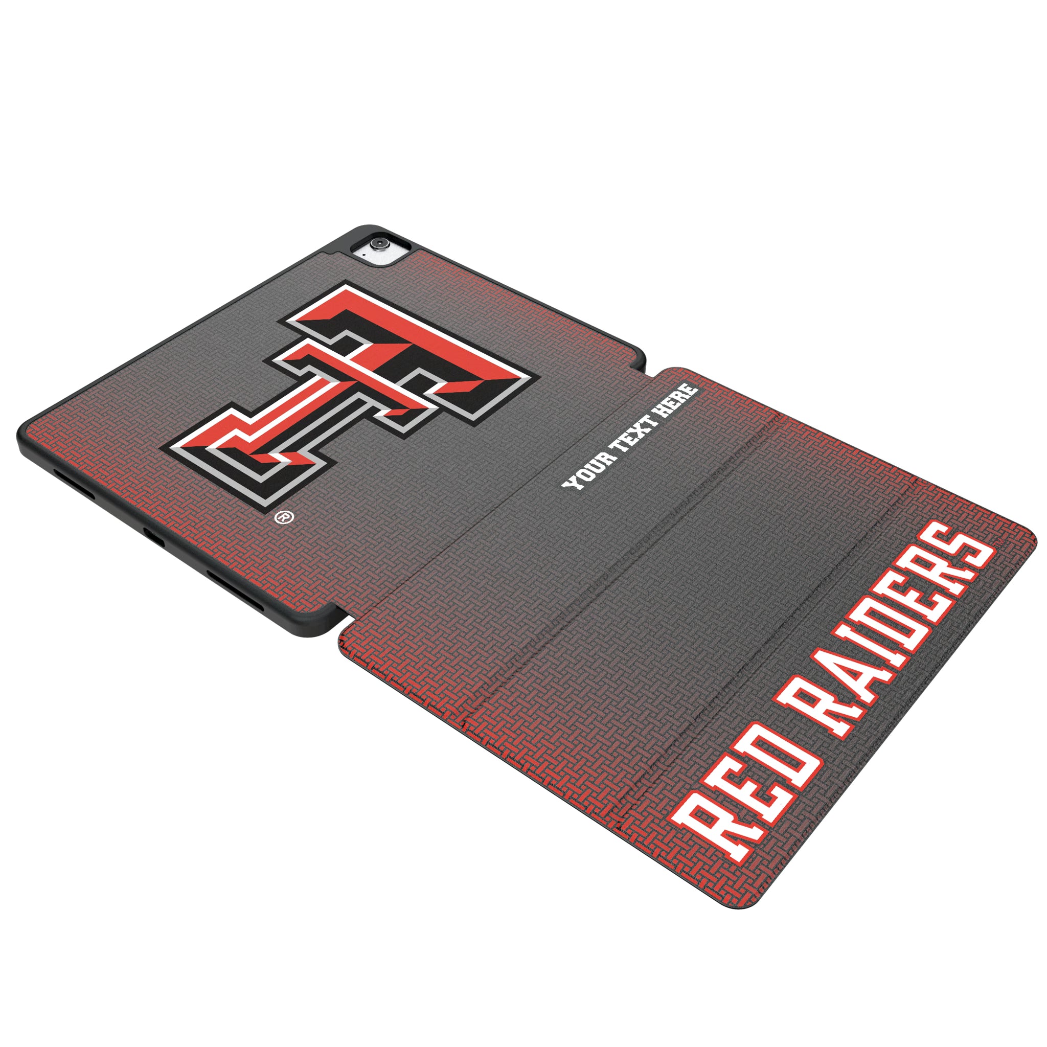 Texas Tech Red Raiders Personalized Linen iPad Tablet Case for Apple iPad