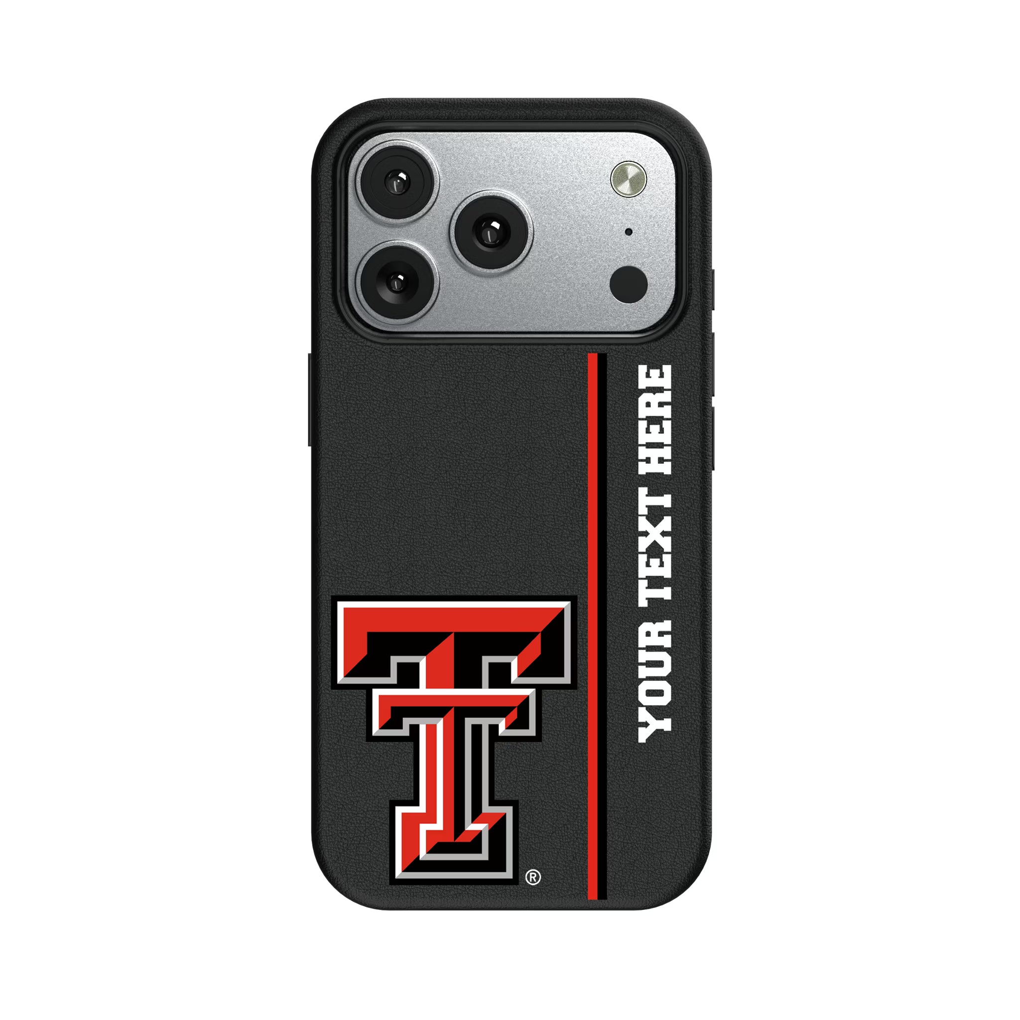 Texas Tech Red Raiders Personalized Sidebard iPhone MagSafe Compatible Phone Case for Apple iPhone#Device_iPhone 17 Pro