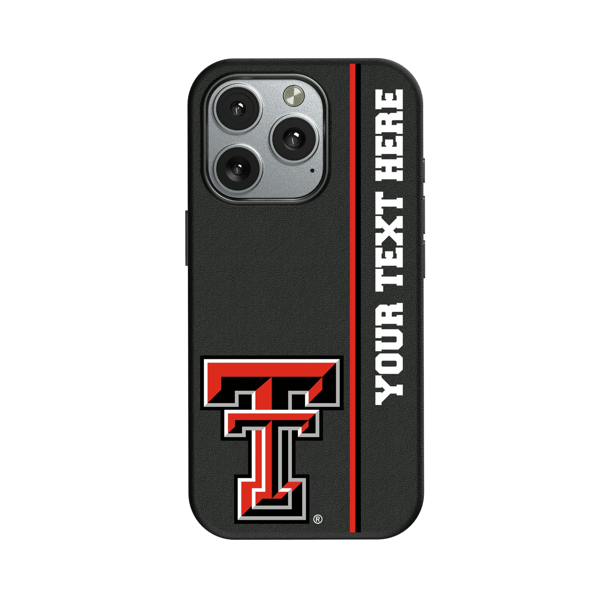 Texas Tech Red Raiders Personalized Sidebard iPhone MagSafe Compatible Phone Case for Apple iPhone