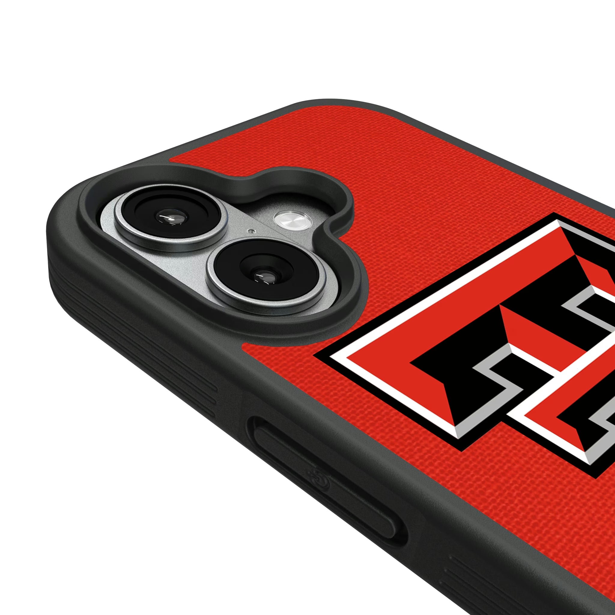 Texas Tech Red Raiders Personalized Stripe iPhone Bump Phone Case for Apple iPhone - Detail#Device_iPhone 17