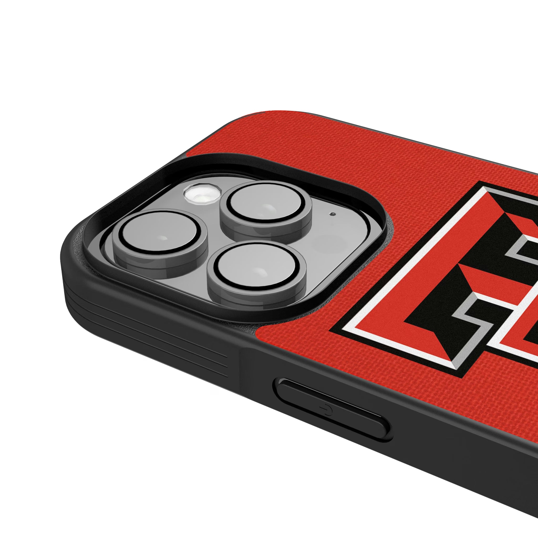 Texas Tech Red Raiders Personalized Stripe iPhone Bump Phone Case for Apple iPhone - Detail