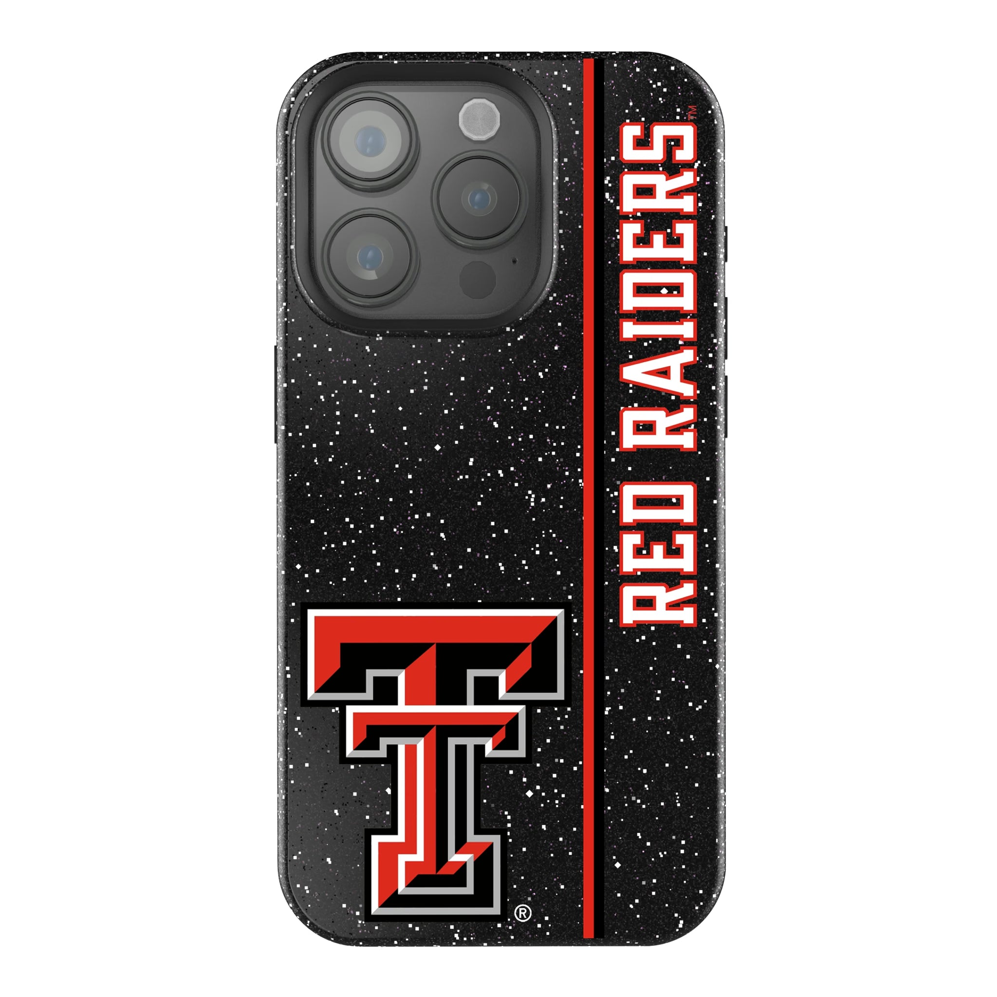Texas Tech Red Raiders Sidebar iPhone Bling Phone Case for Apple iPhone