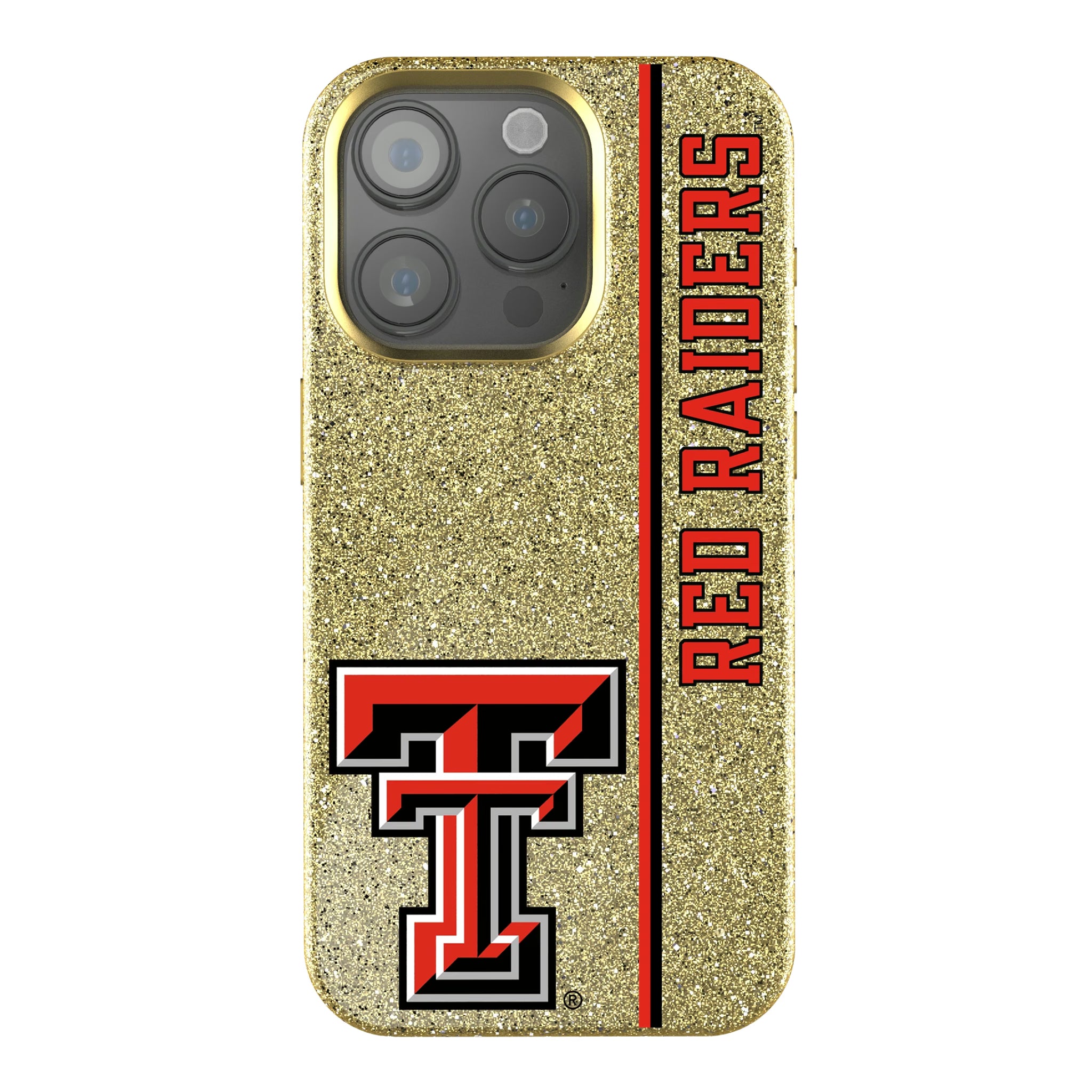 Texas Tech Red Raiders Sidebar iPhone Bling Phone Case for Apple iPhone