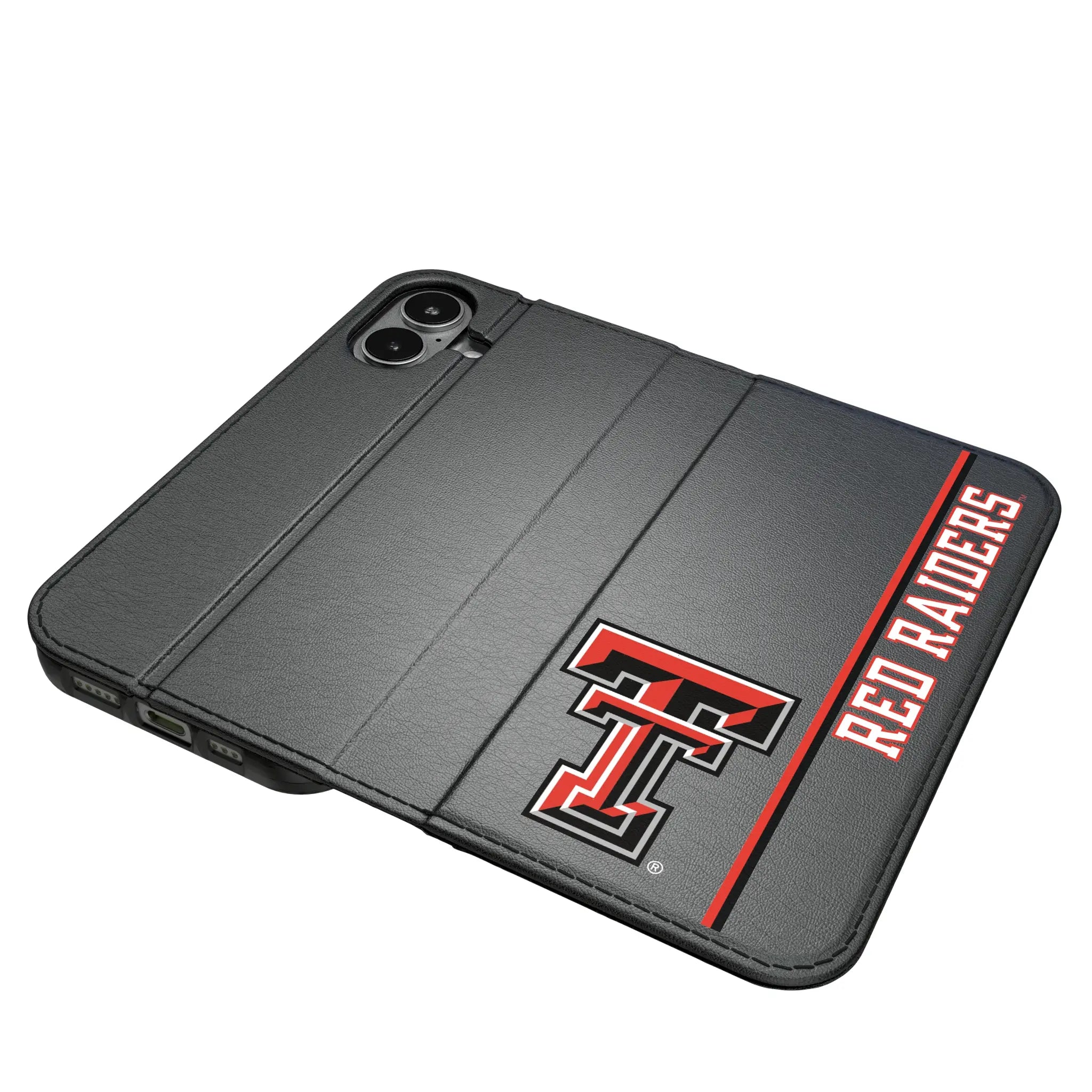 Texas Tech Red Raiders Sidebar iPhone Folio Phone Case for Apple iPhone#Device_iPhone 17