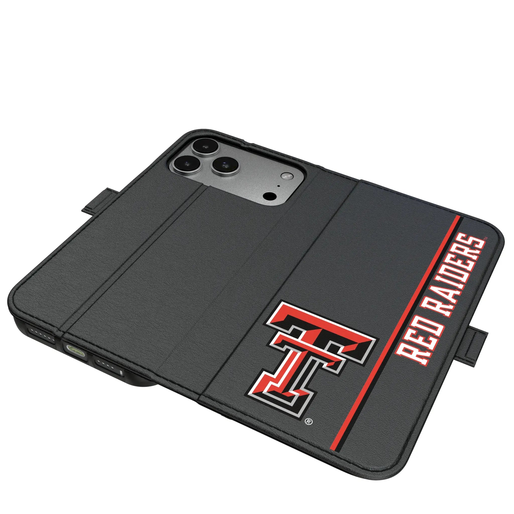 Texas Tech Red Raiders Sidebar iPhone Folio Phone Case for Apple iPhone#Device_iPhone 17 Pro Max