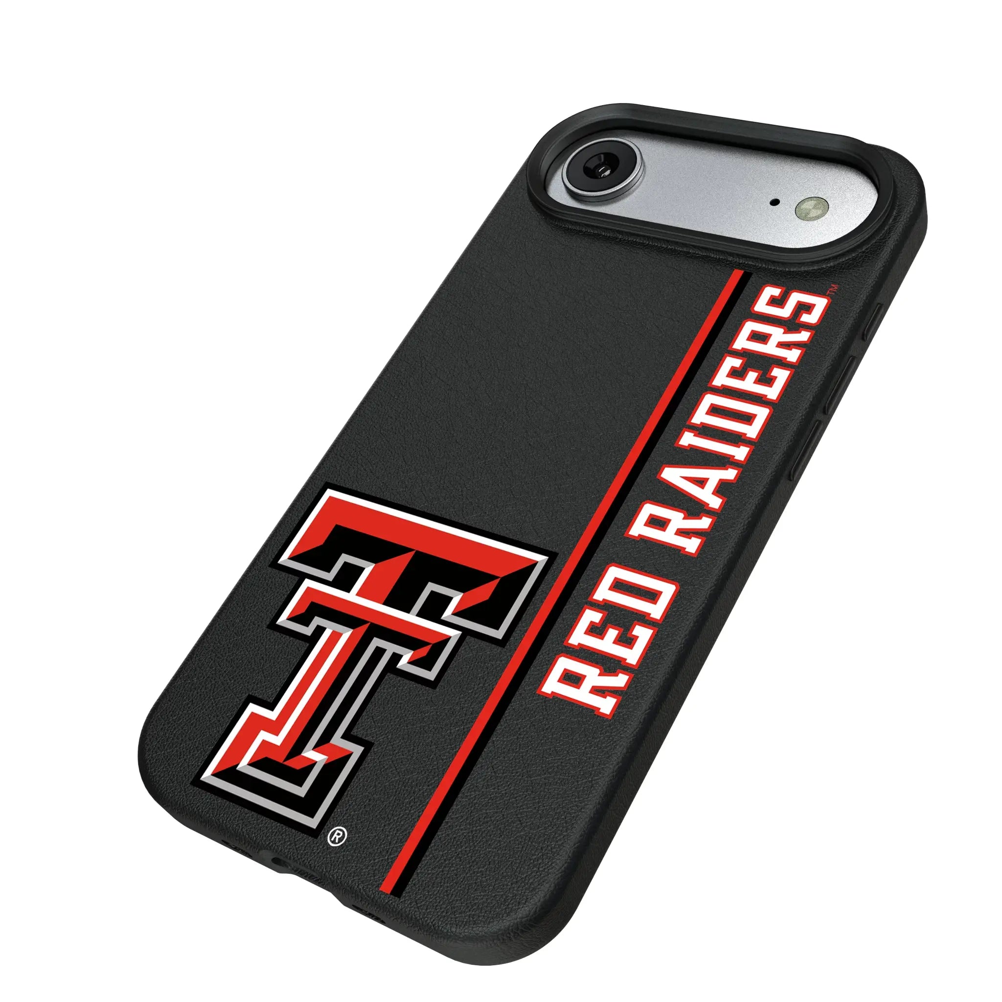 Texas Tech Red Raiders Sidebar iPhone MagSafe Compatible Phone Case for Apple iPhone - Isometric View#Device_iPhone Air