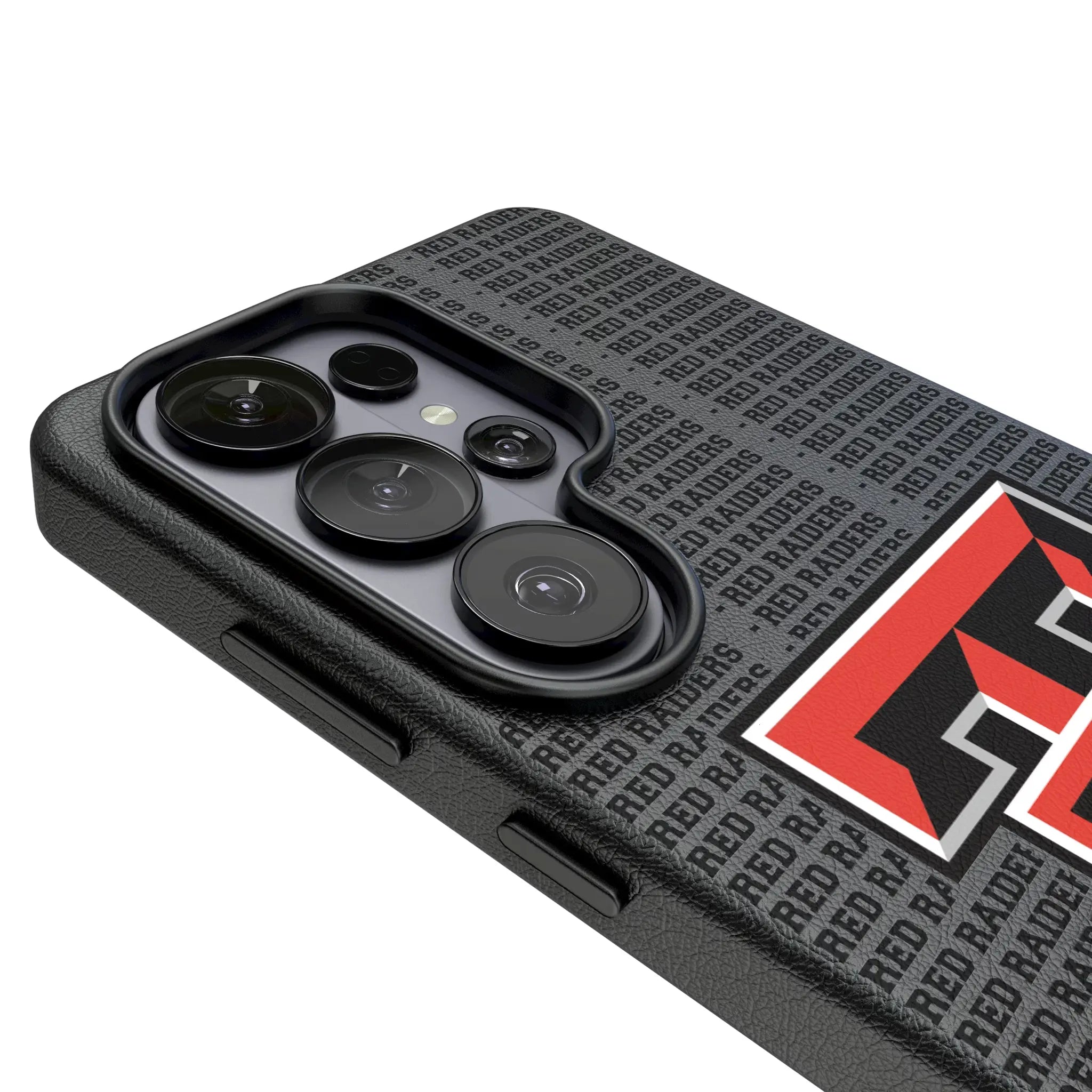 Texas Tech Red Raiders Text Backdrop Galaxy MagSafe Compatible Phone Case for Samsung Galaxy - Detail#Device_Galaxy S26 Ultra