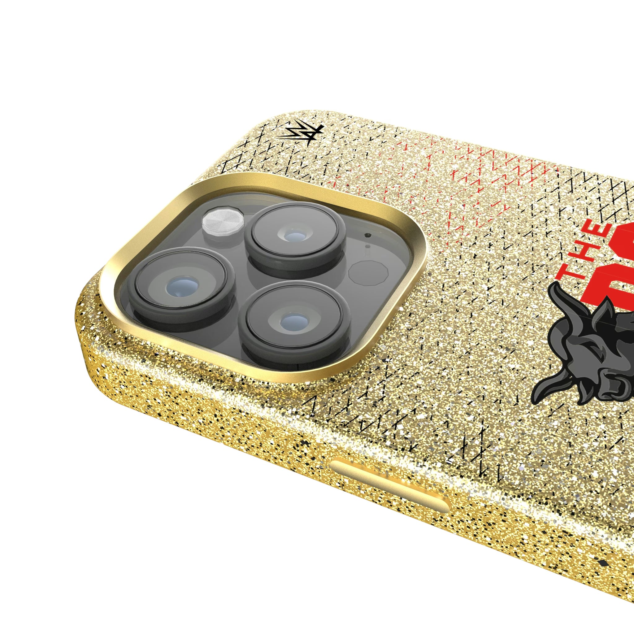 The Rock Steel iPhone Bling Phone Case for Apple iPhone - Detail