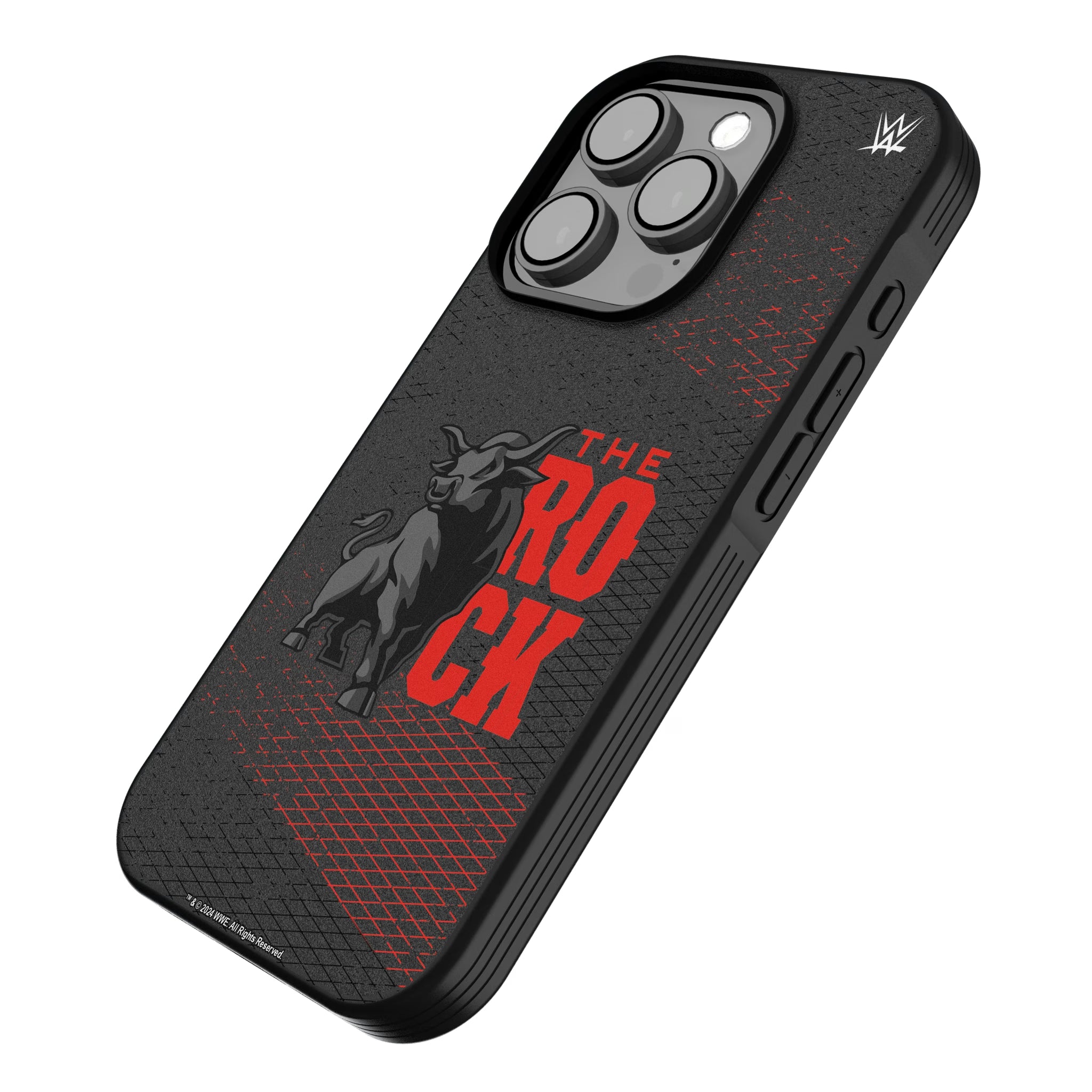 The Rock Steel iPhone Bump Phone Case for Apple iPhone - Isometric View
