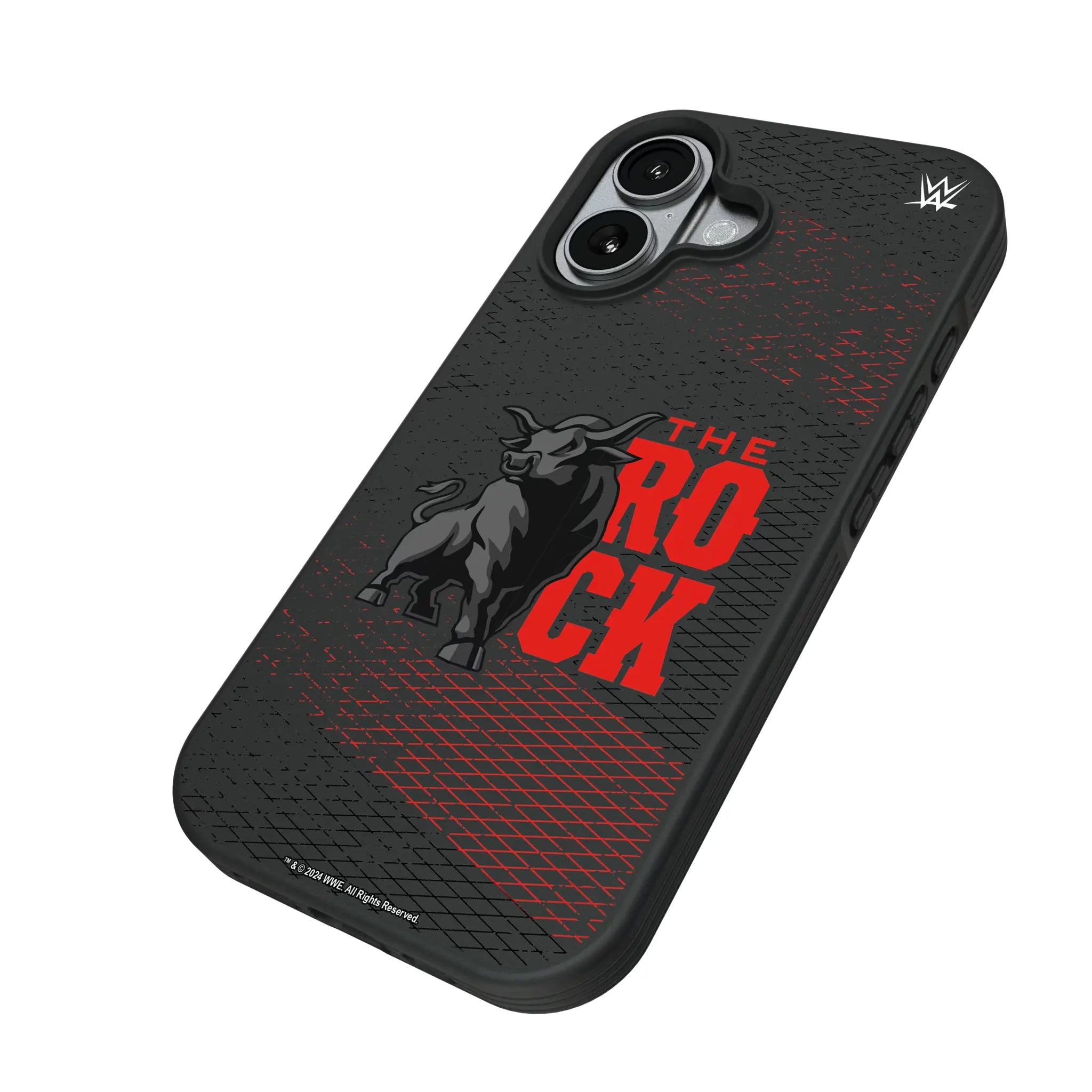 The Rock Steel iPhone Bump Phone Case for Apple iPhone - Isometric View#Device_iPhone 17