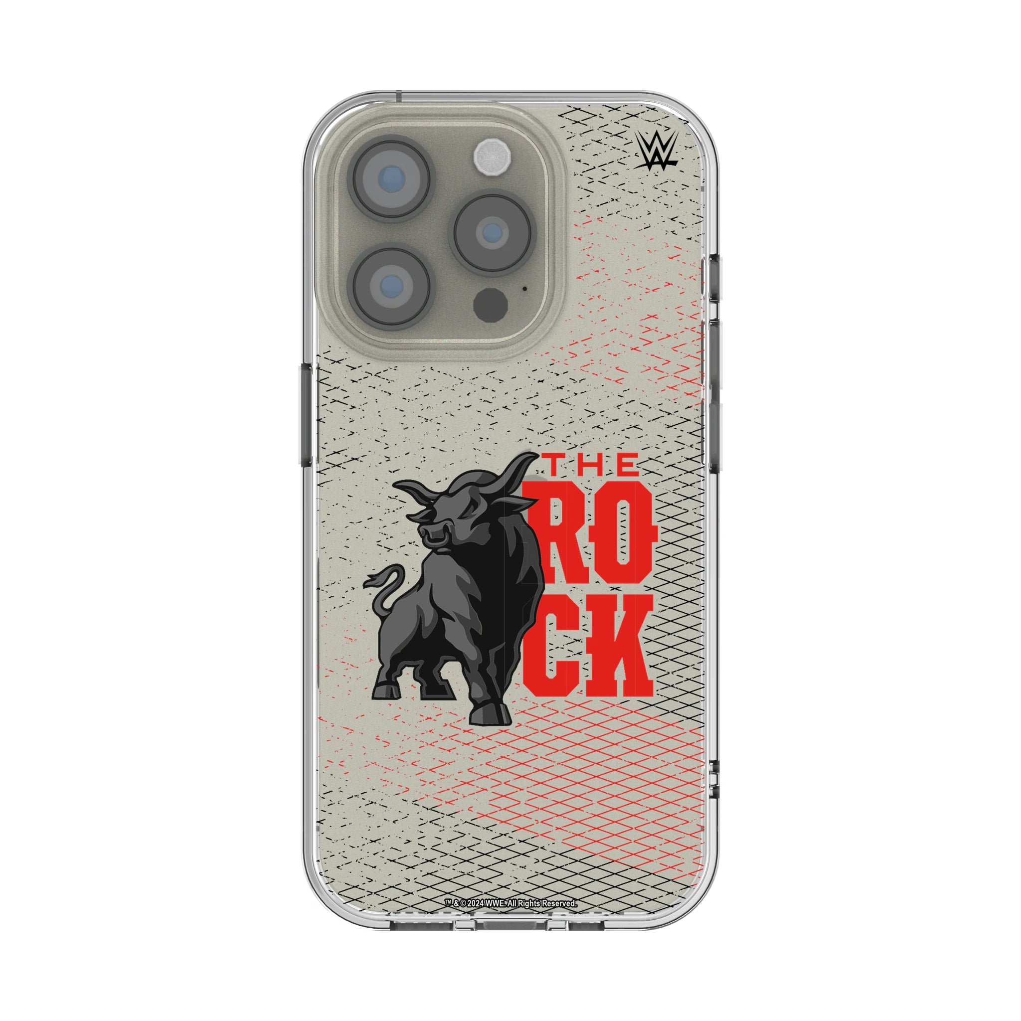 The Rock Steel iPhone Clear Phone Case for Apple iPhone