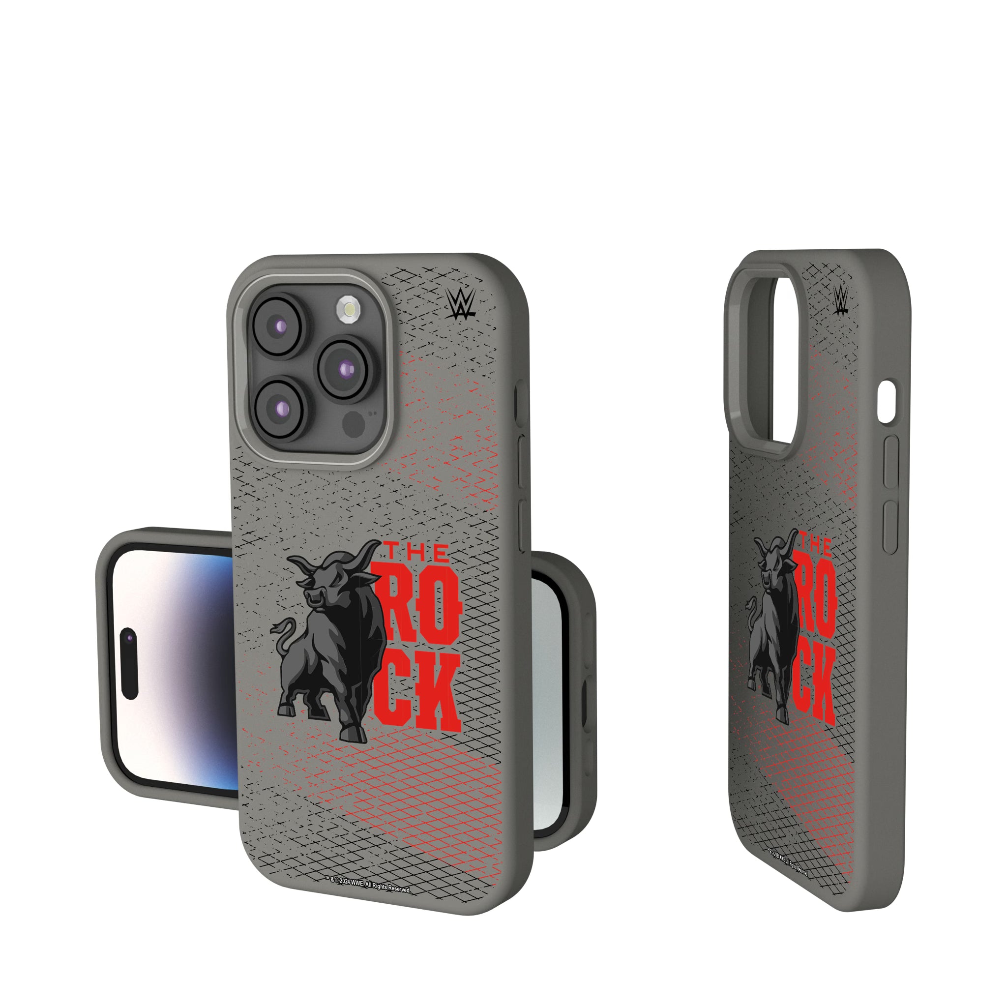 The Rock Steel iPhone Soft Touch Phone Case for Apple iPhone