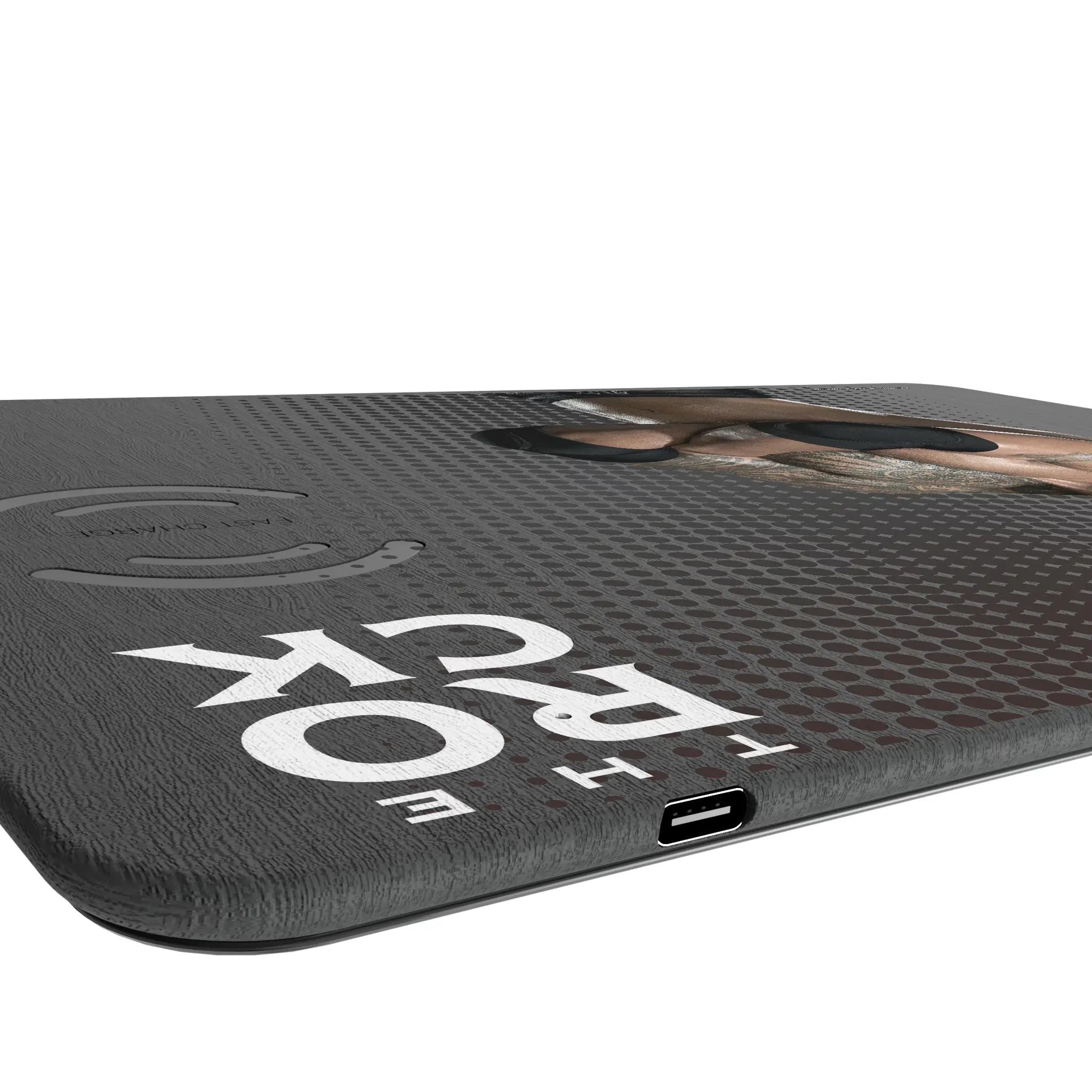 The Rock Superstar 15-Watt Wireless Charger and Mouse Pad