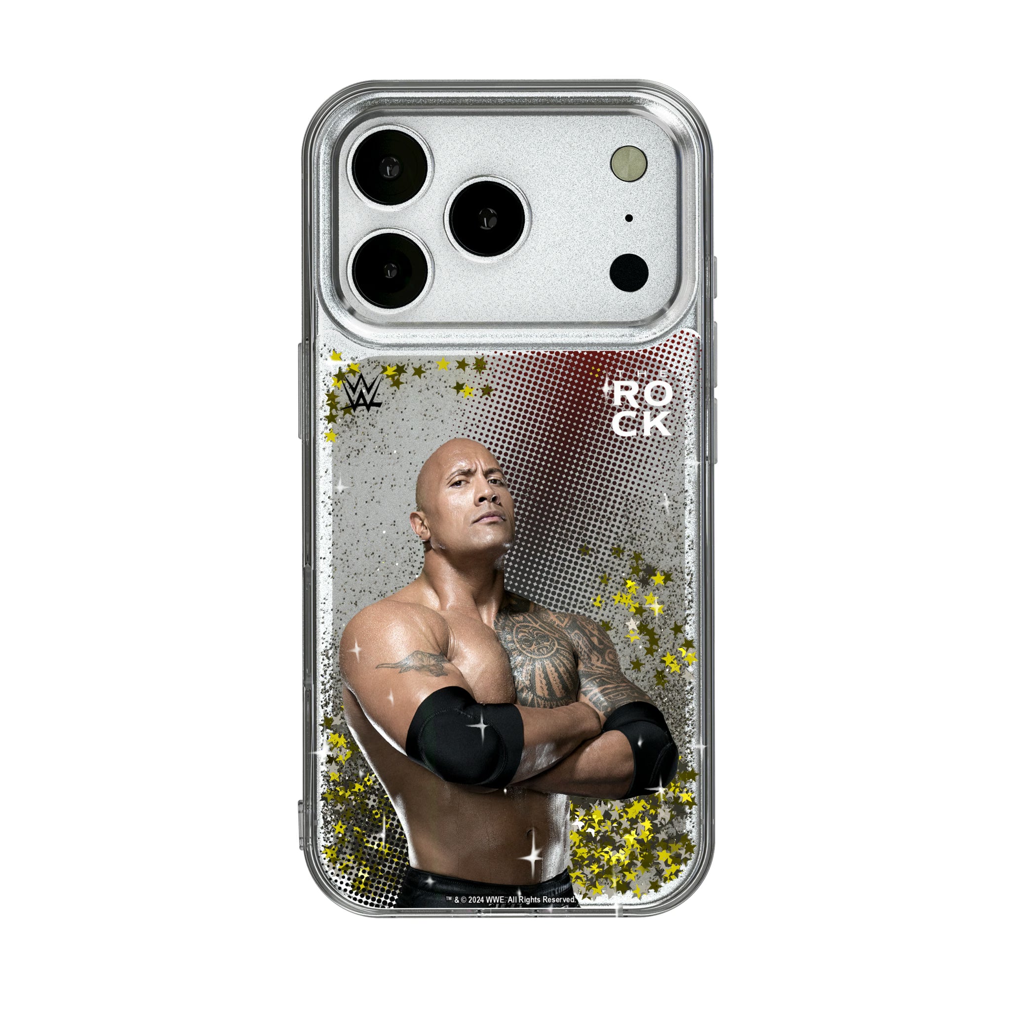 The Rock Superstar iPhone Glitter Phone Case for Apple iPhone
