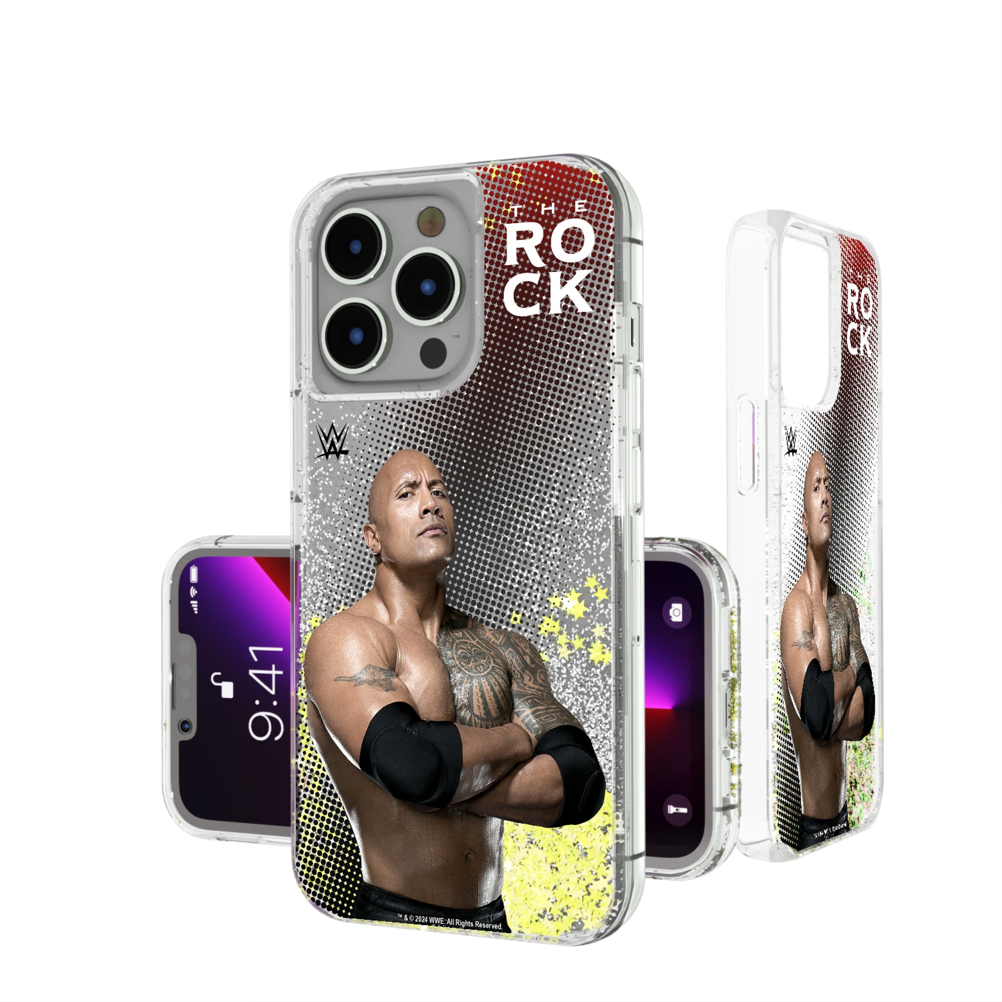The Rock Superstar iPhone Glitter Phone Case for Apple iPhone