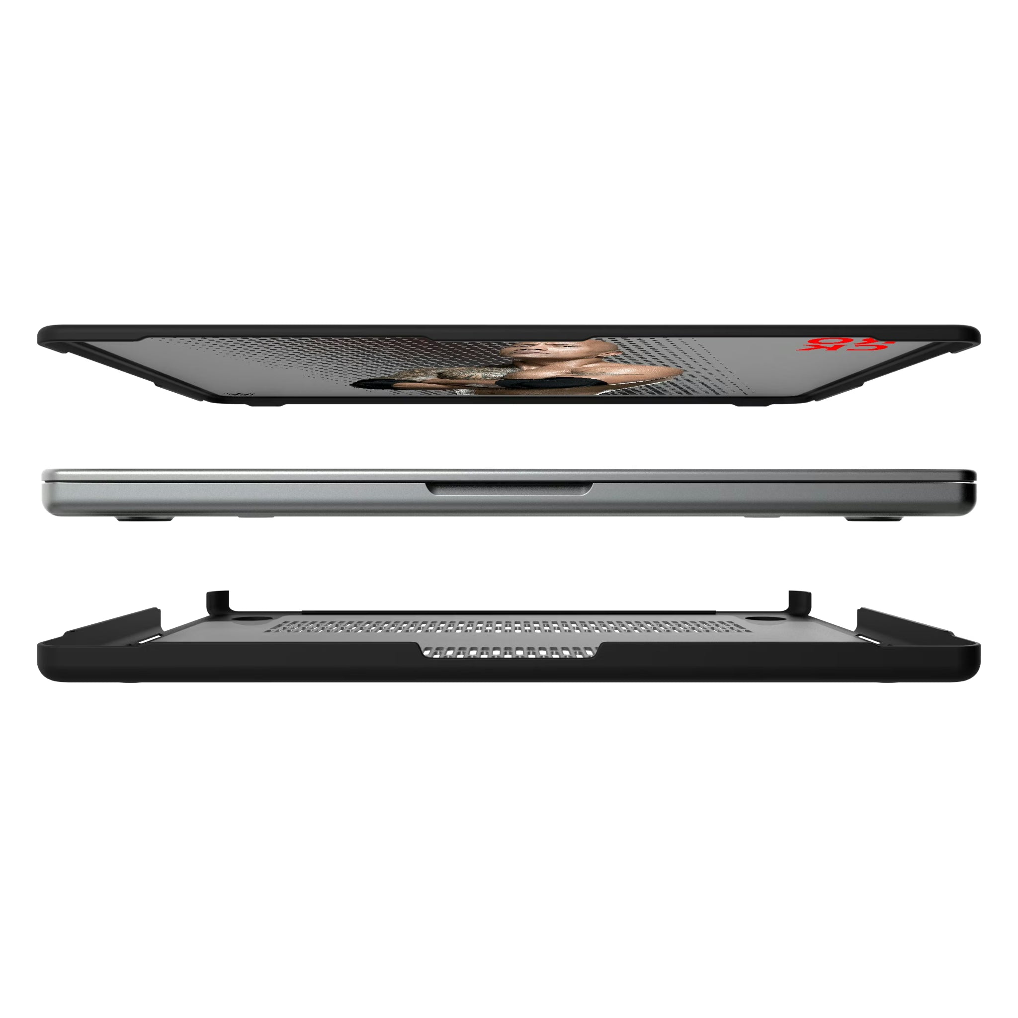 The Rock Superstar MacBook Laptop Case for Apple MacBook#Device_MacBook Pro (14-inch, 2021) / MacBook Pro (14-inch, 2023) / MacBook Pro (14-inch, 2024)