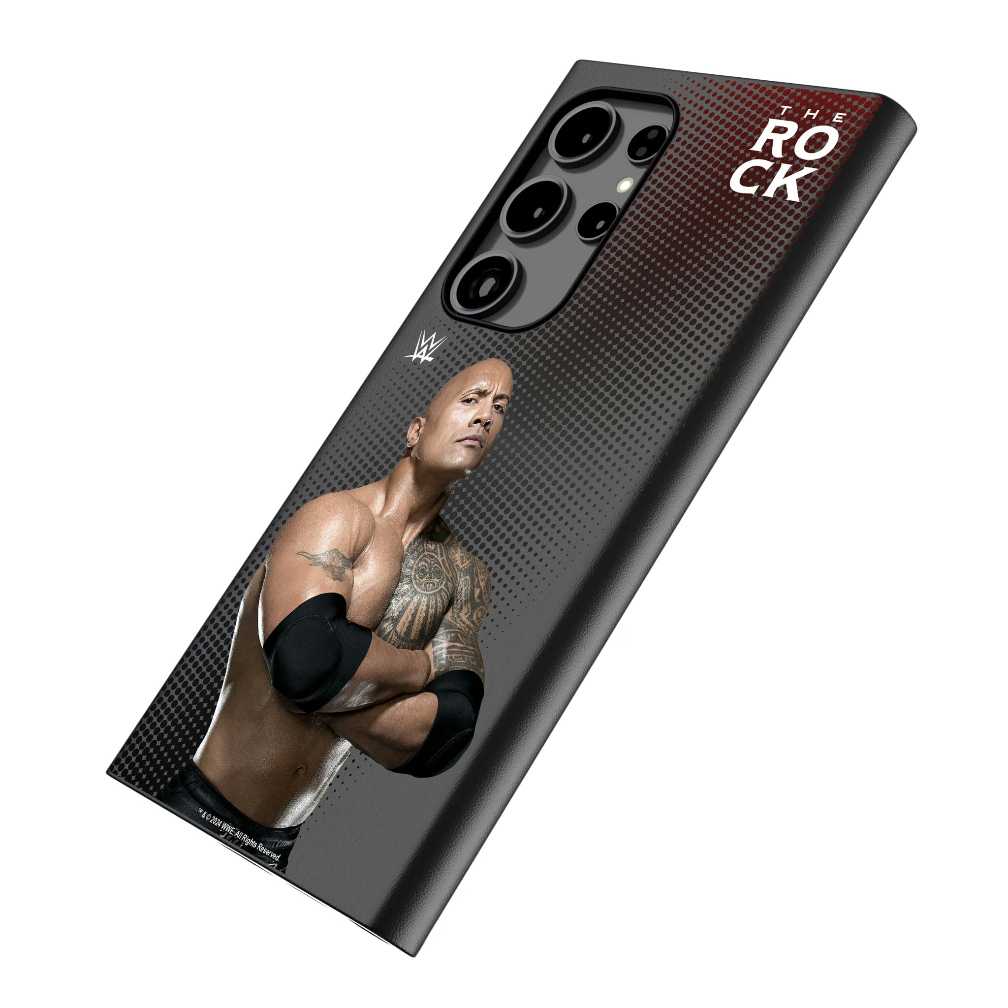 The Rock Superstar Galaxy MagSafe Compatible Phone Case for Samsung Galaxy - Isometric View