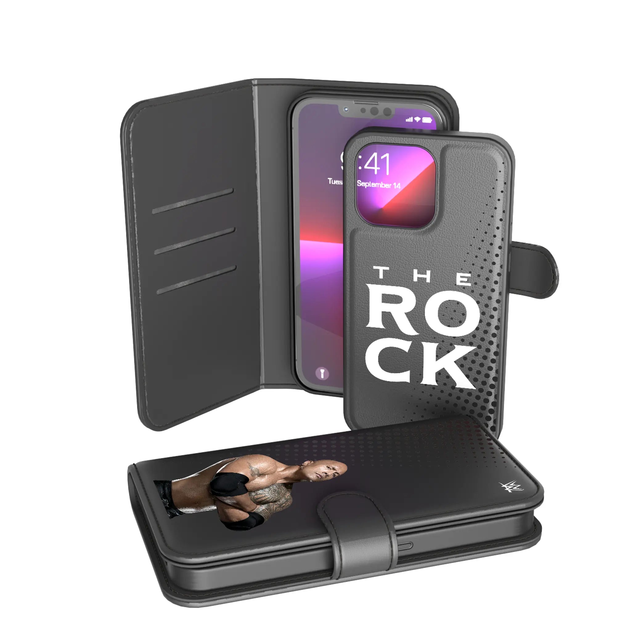 The Rock Superstar iPhone Wallet Phone Case for Apple iPhone