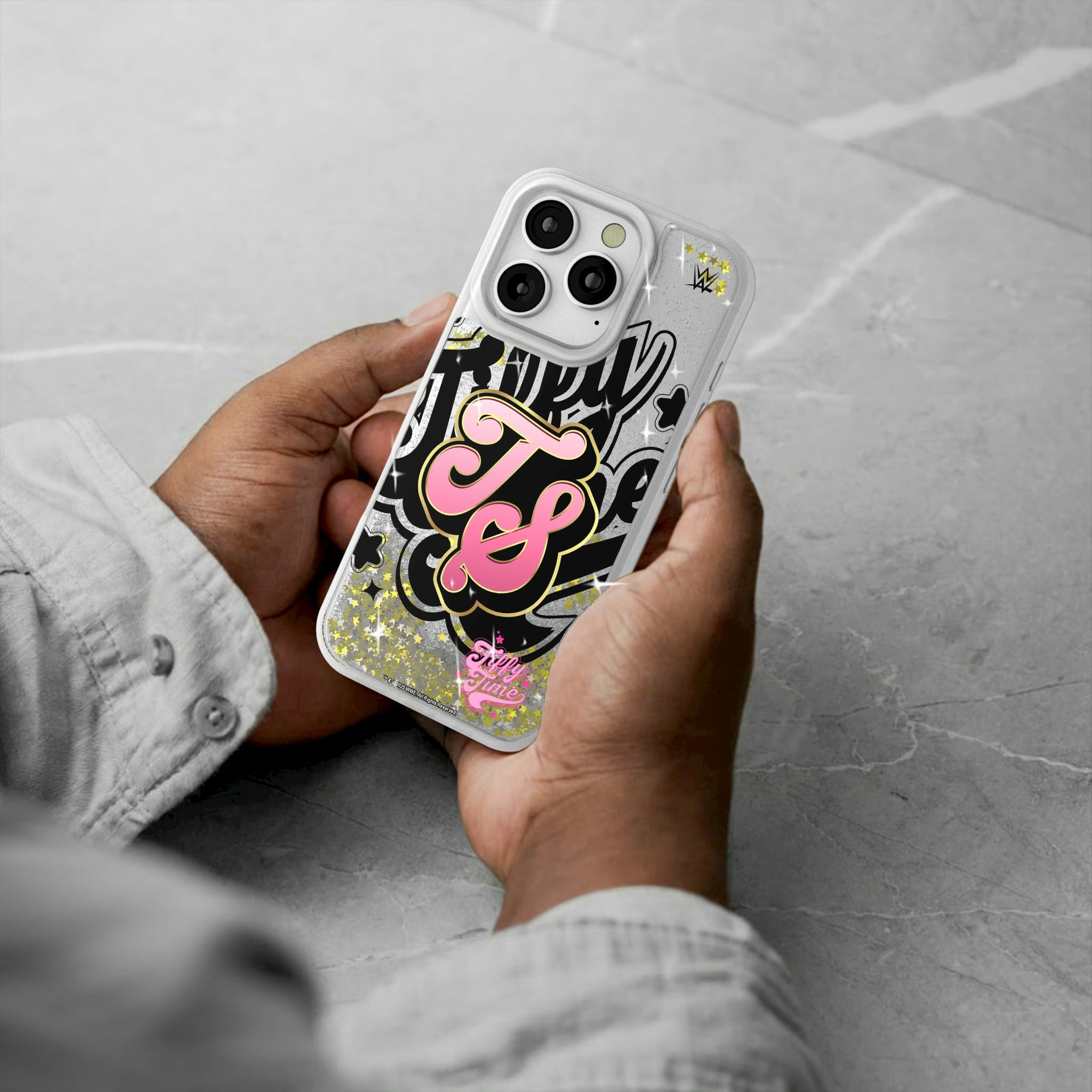 Tiffany Stratton Impact iPhone Glitter Phone Case for Apple iPhone - Lifestyle#Device_iPhone 16 Pro