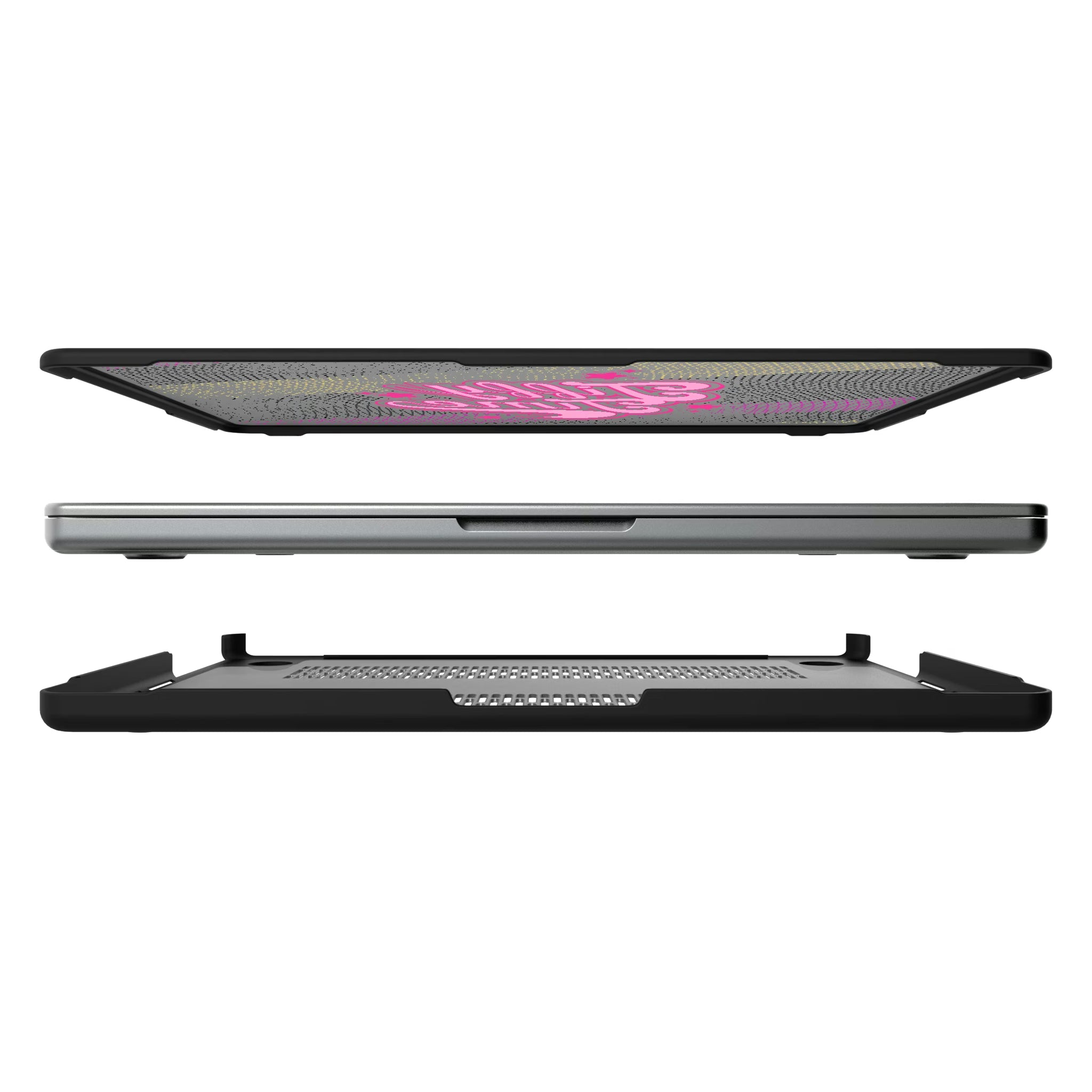 Tiffany Stratton Steel MacBook Laptop Case for Apple MacBook#Device_MacBook Pro (14-inch, 2021) / MacBook Pro (14-inch, 2023) / MacBook Pro (14-inch, 2024)