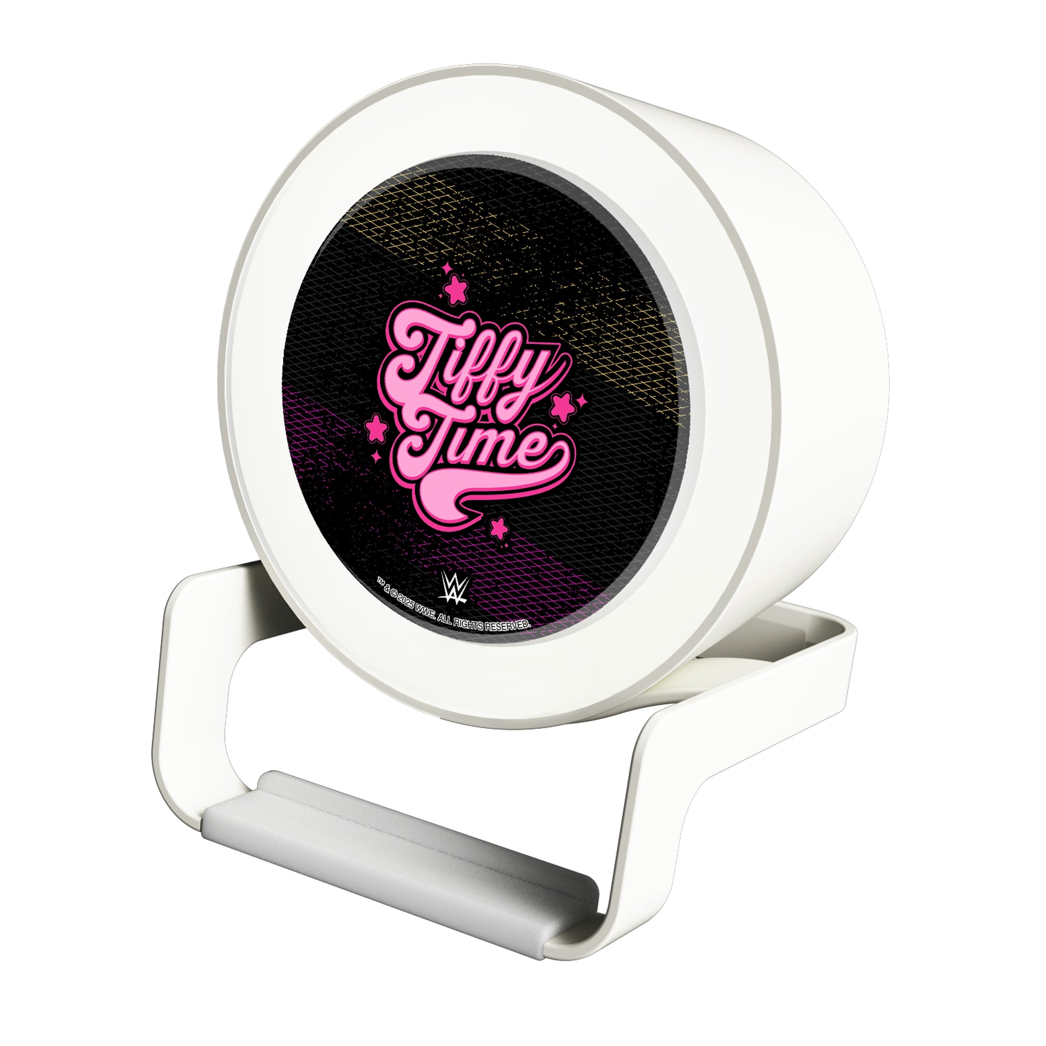 Tiffany Stratton Steel Night Light Charger and Bluetooth Speaker