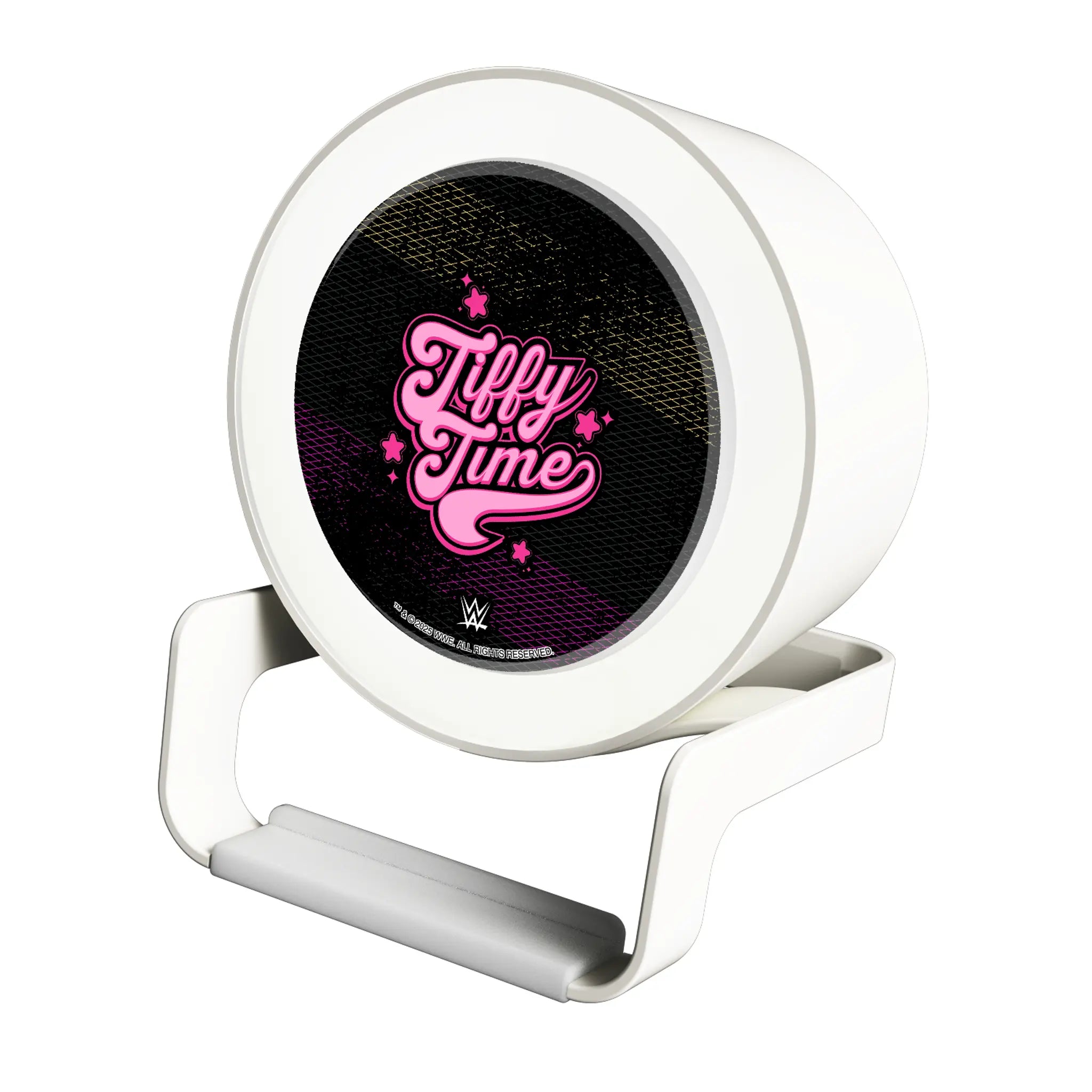 Tiffany Stratton Steel Night Light Charger and Bluetooth Speaker