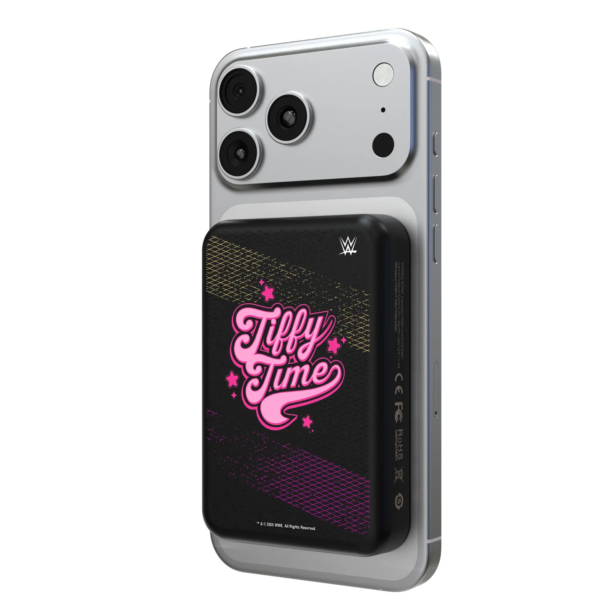Tiffany Stratton Steel Wireless Mag Power Bank