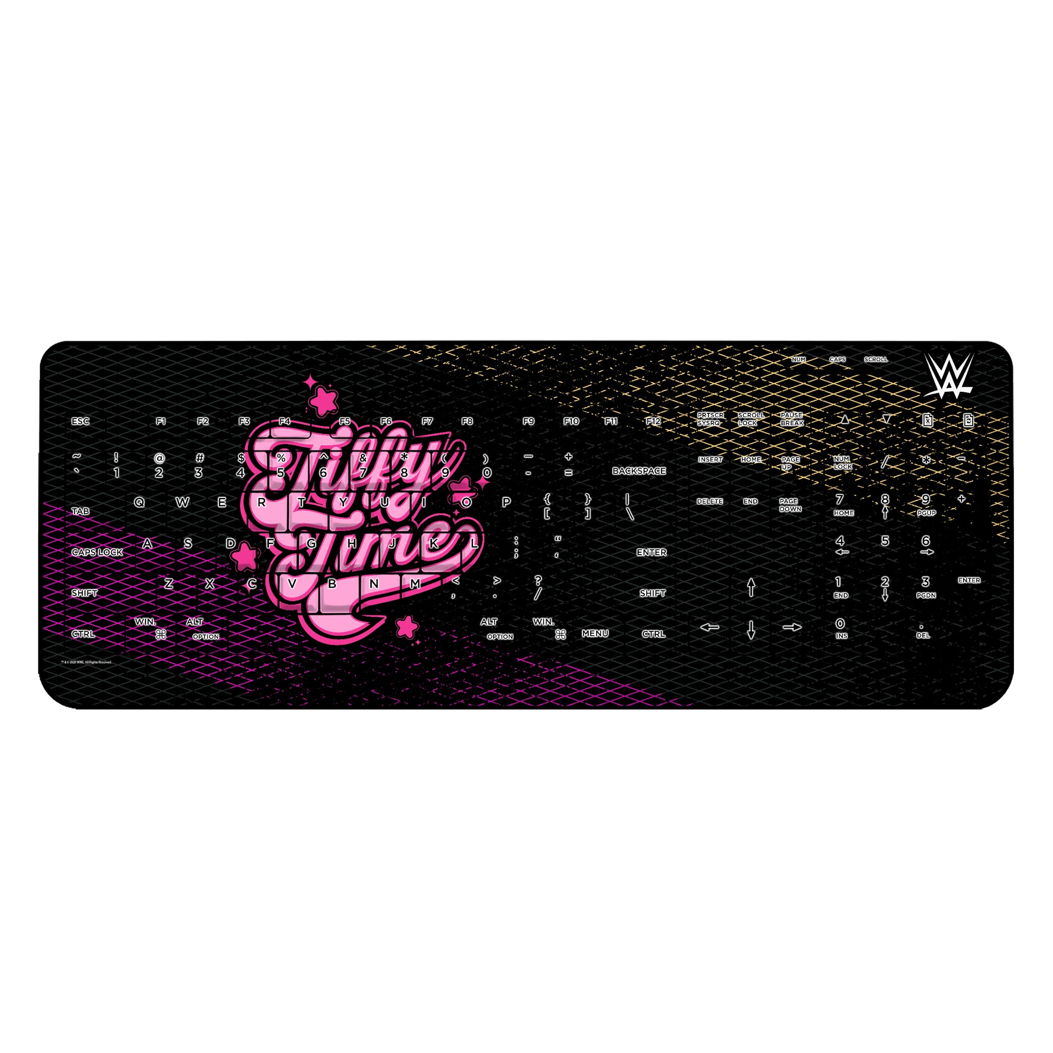 Tiffany Stratton Steel Wireless USB Keyboard