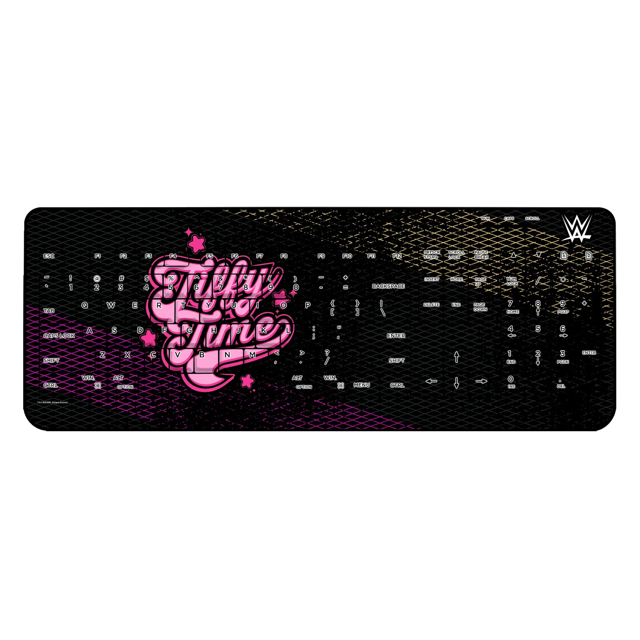 Tiffany Stratton Steel Wireless USB Keyboard