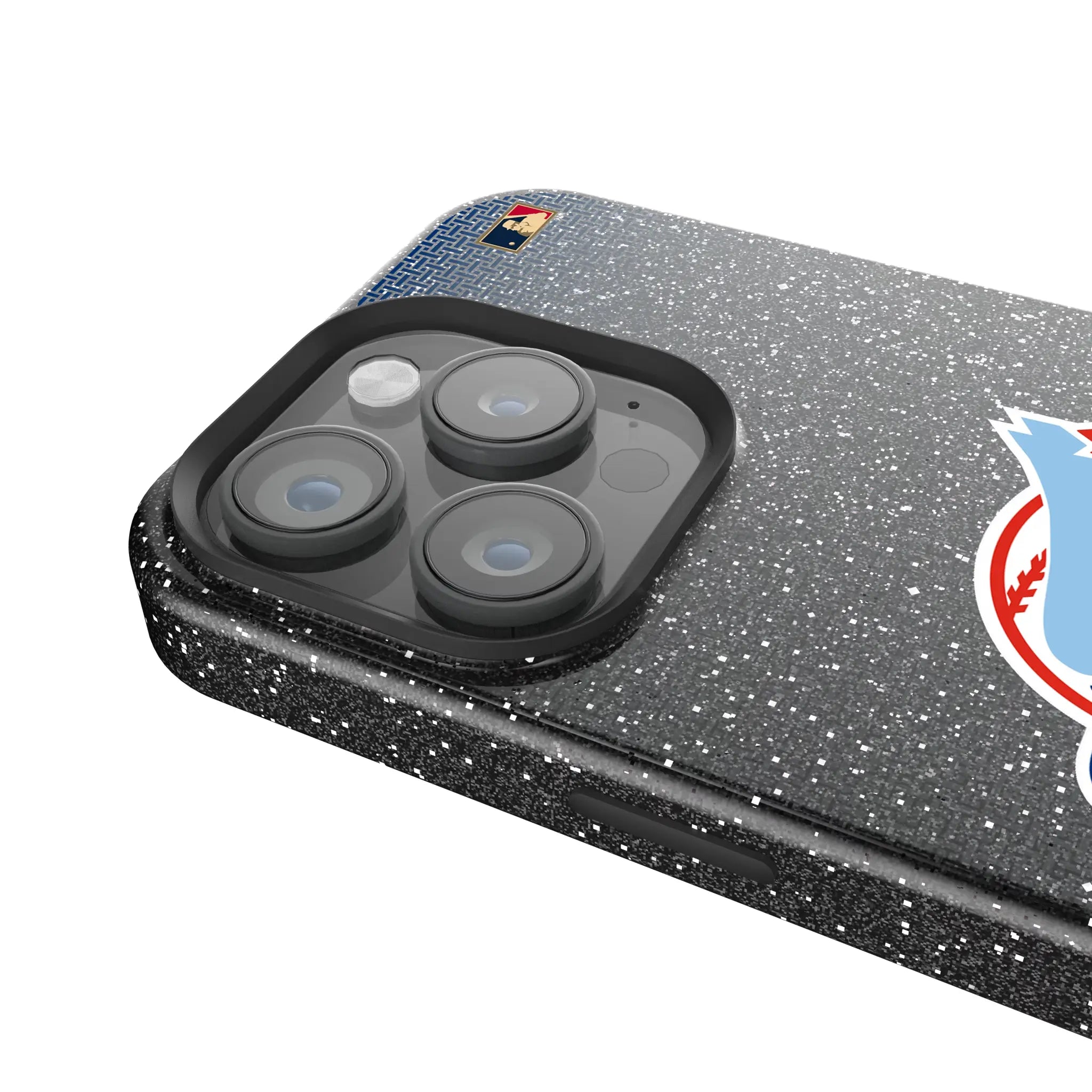 Toronto Blue Jays 1977-1988 - Cooperstown Collection Linen iPhone Bling Phone Case for Apple iPhone - Detail