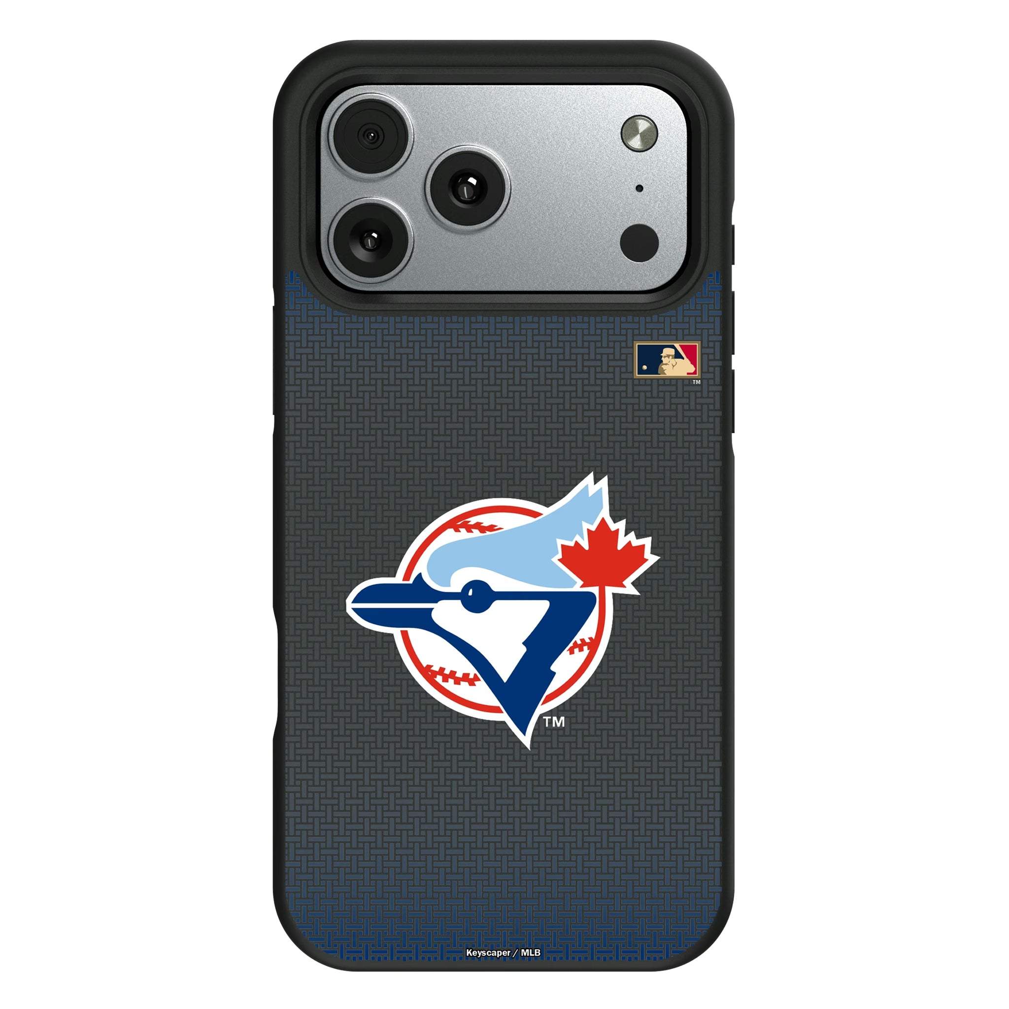 Toronto Blue Jays 1977-1988 - Cooperstown Collection Linen iPhone Bump Phone Case for Apple iPhone#Device_iPhone 17 Pro Max