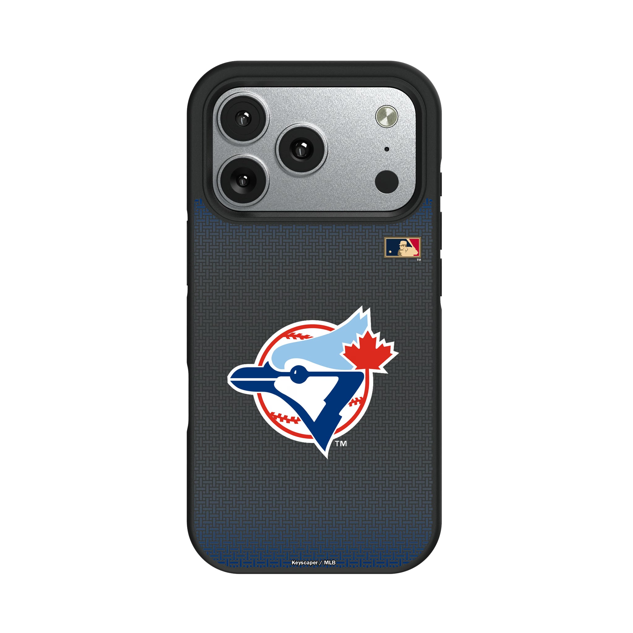 Toronto Blue Jays 1977-1988 - Cooperstown Collection Linen iPhone Bump Phone Case for Apple iPhone#Device_iPhone 17 Pro