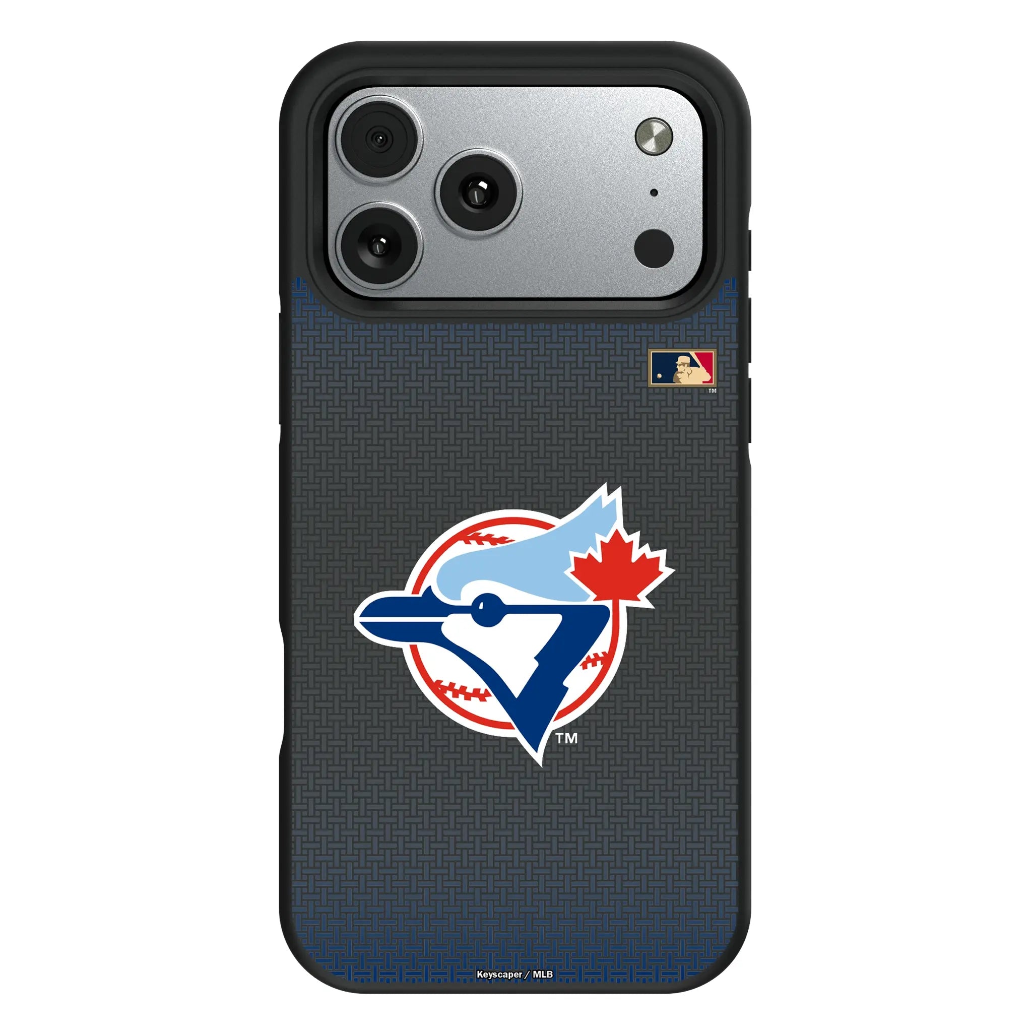 Toronto Blue Jays 1977-1988 - Cooperstown Collection Linen iPhone Bump Phone Case for Apple iPhone#Device_iPhone 17 Pro Max